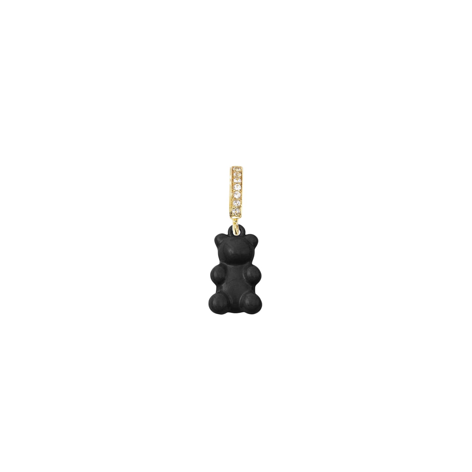 Women’s Crystal Gummy Charm - Black Adriana Pappas Designs