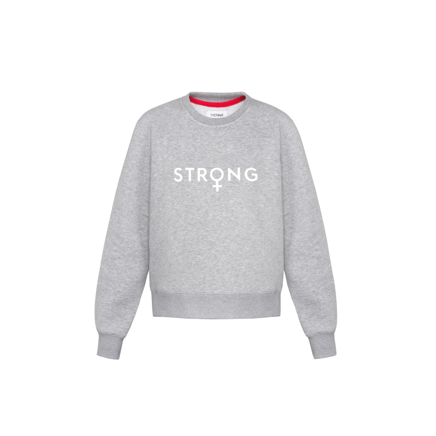 Thefour Women's Strong Unite Sweatshirt - Grey In Gray