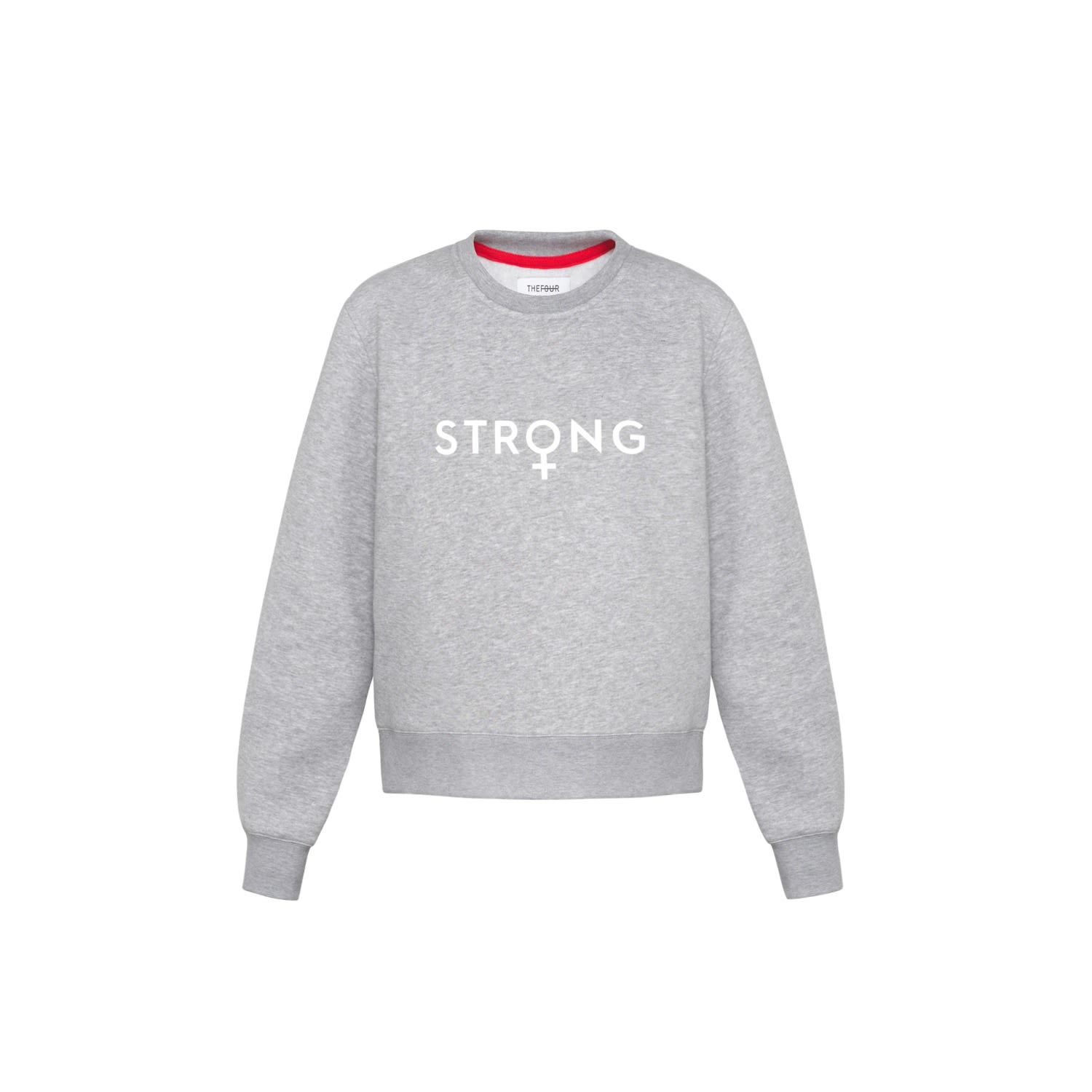 Thefour Women's Strong Unite Sweatshirt - Grey In Grey