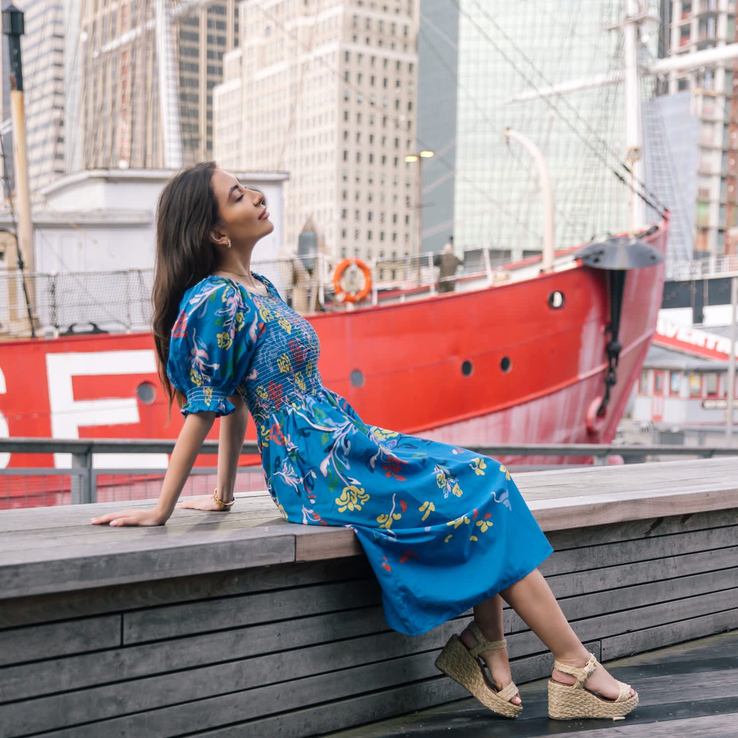 Boden emilie cheap midi dress