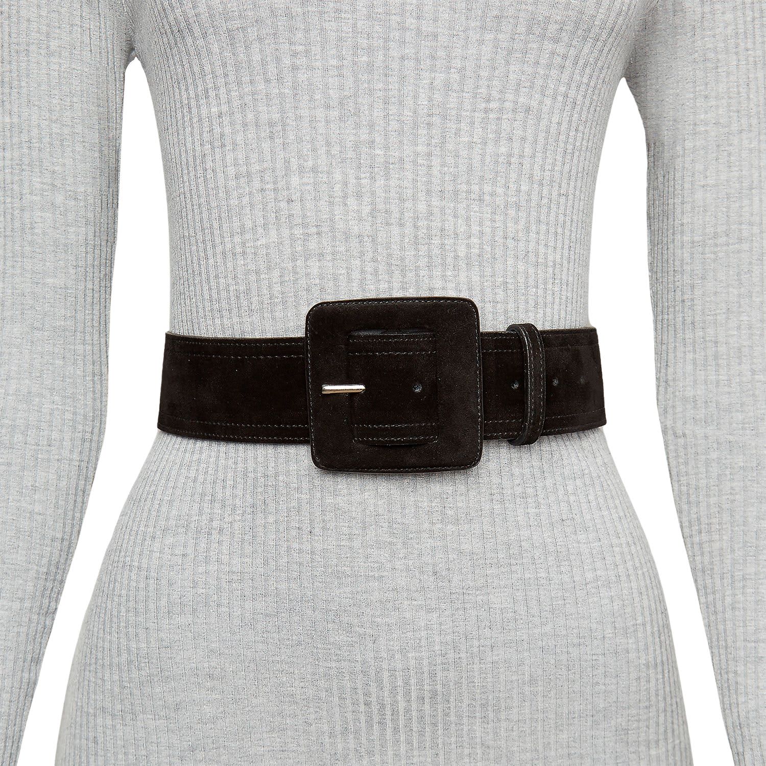 【KIMMATIN】SQUARE BUCKLE LEATHER BELT 112361670-HERO