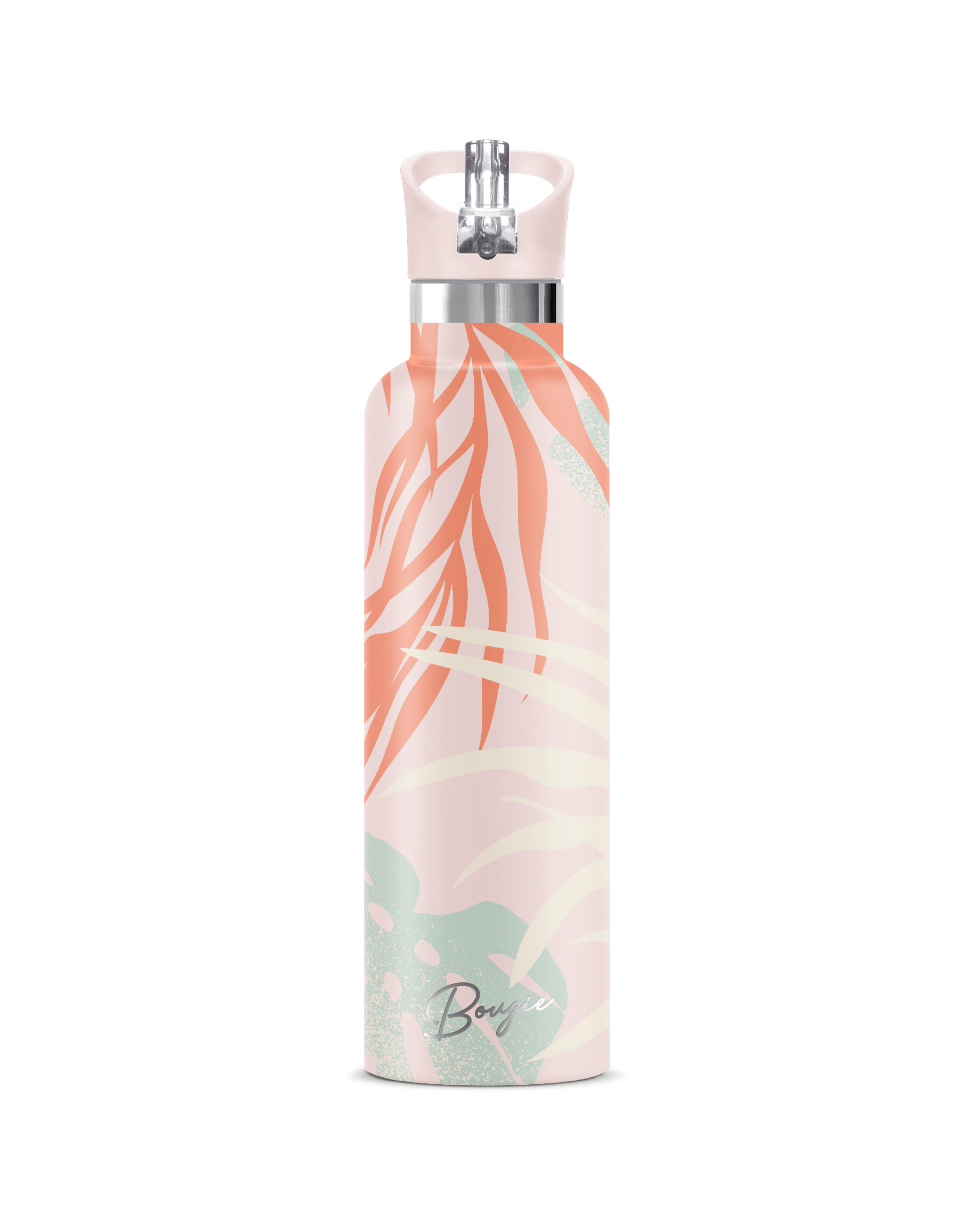 My Bougie Bottle Neutrals Ahe Hawaiian Breeze Insulated Water Bottle Pink