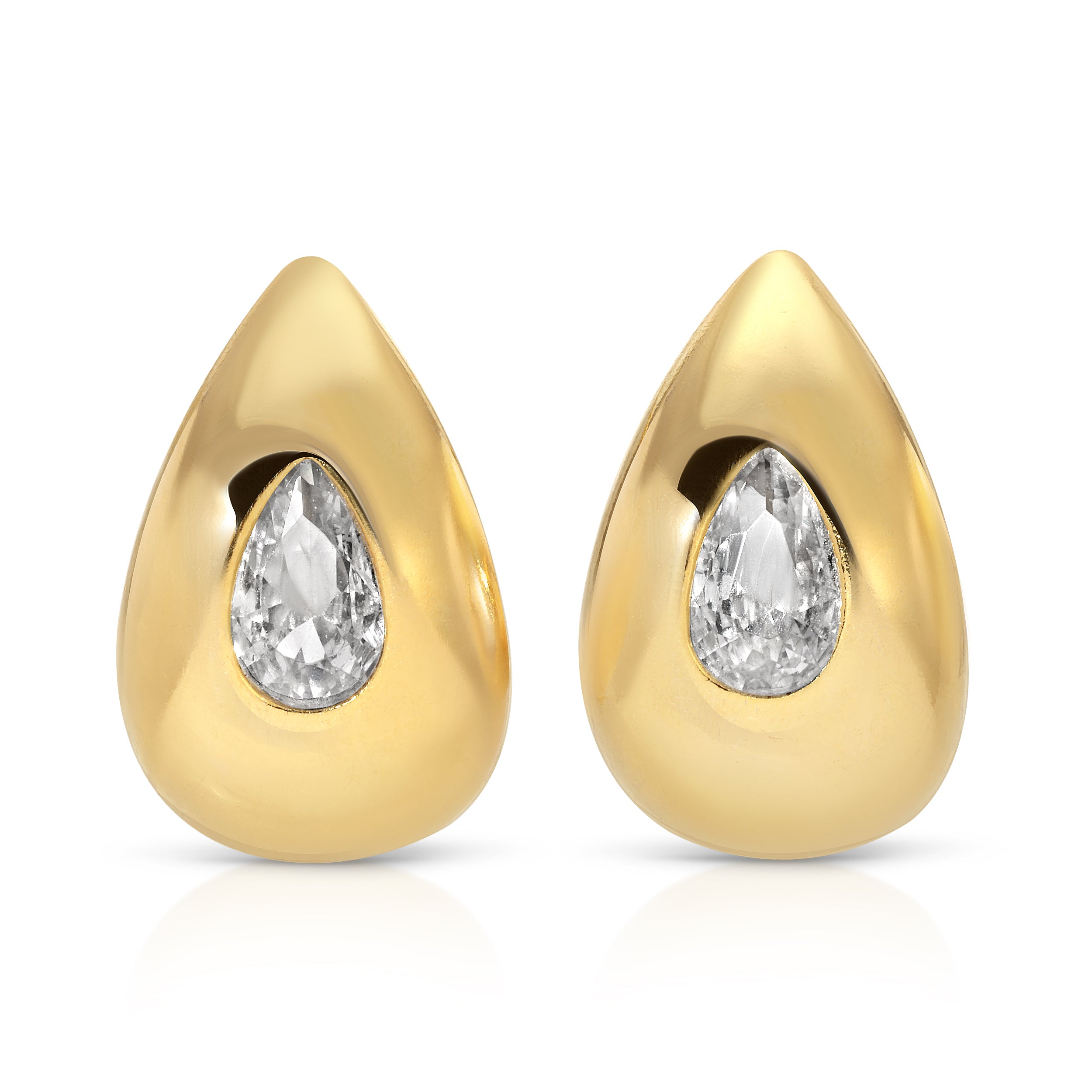 Zepplin The Label Women's Stellina Studs-dainty Gold Studs