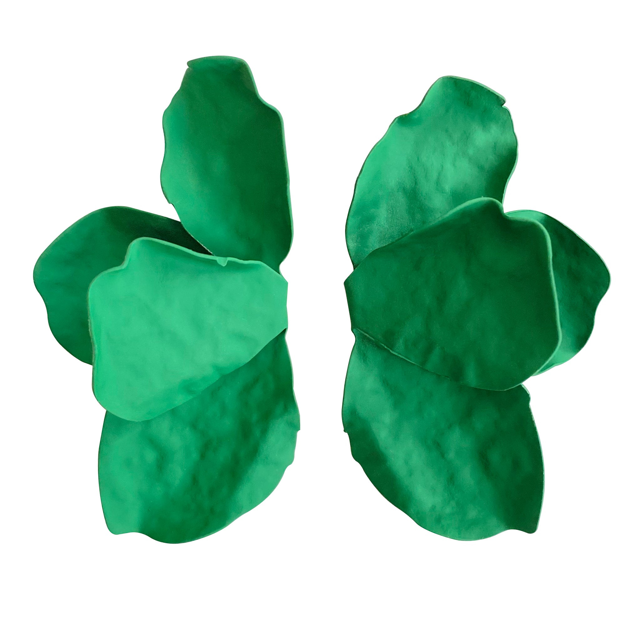 Smilla Brav Women's Earrings Green Bloom