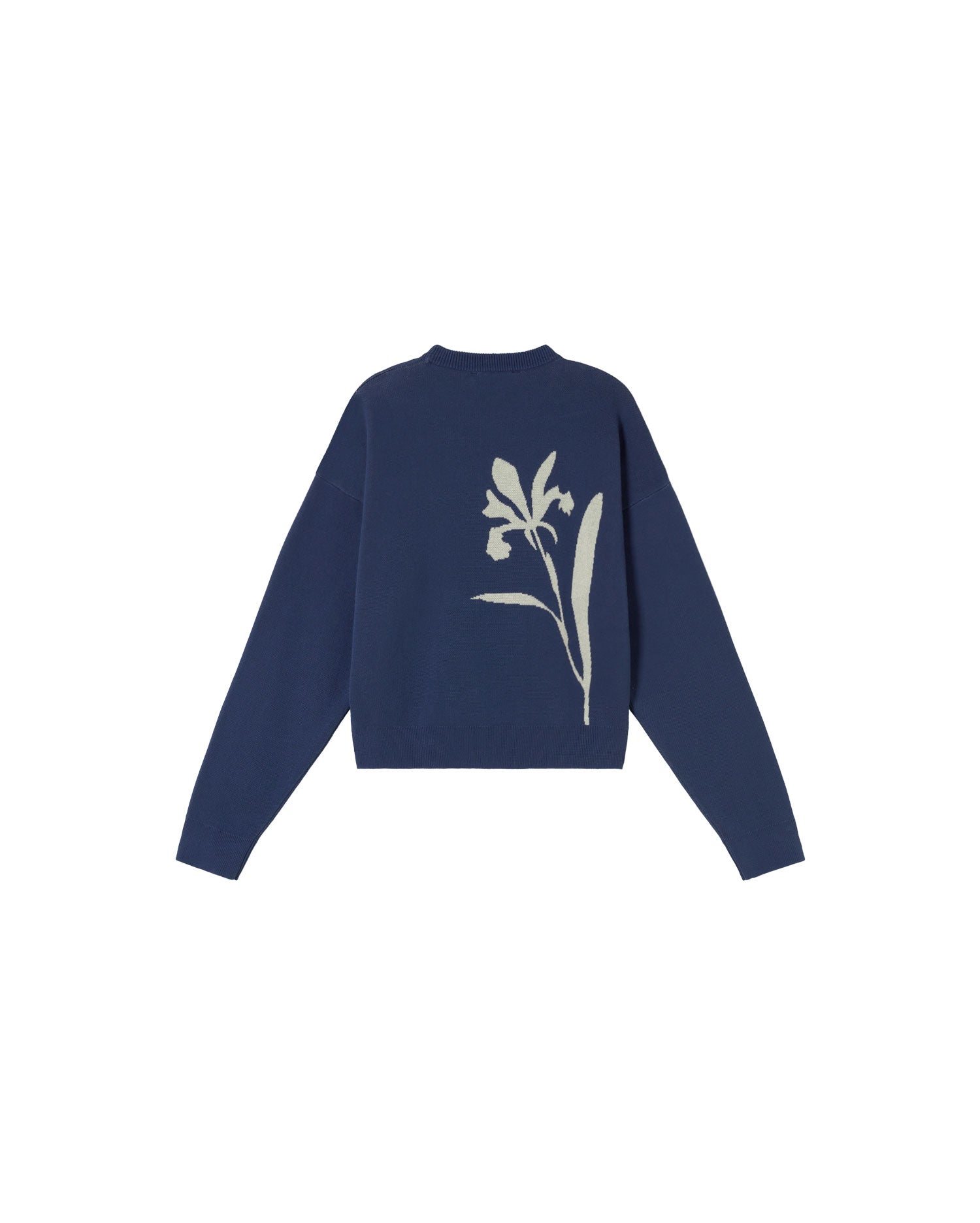 Thinking Mu Women's Philis Blue Knitted Sweater In Blue