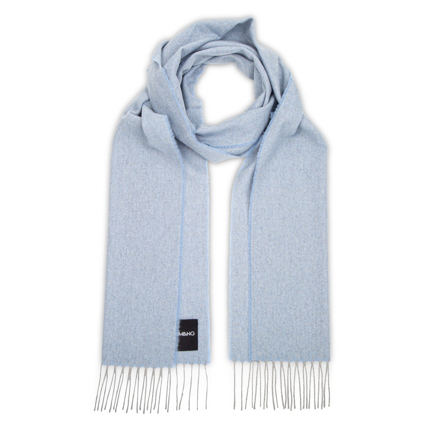Heating & Plumbing London Women's Love Stories - 100% Cashmere Scarf - Blue