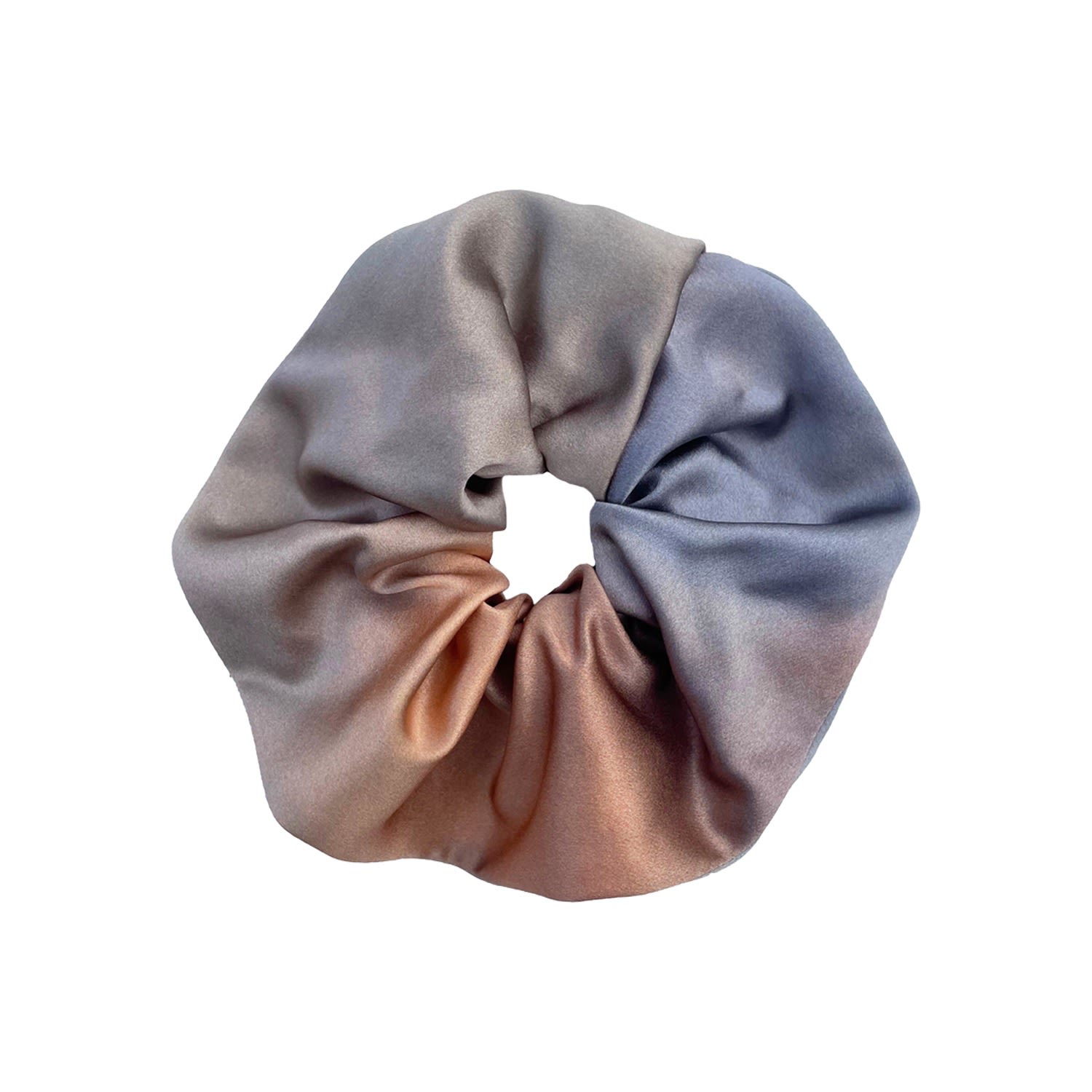 Women’s Gold Sunrise Silk Scrunchie Crease