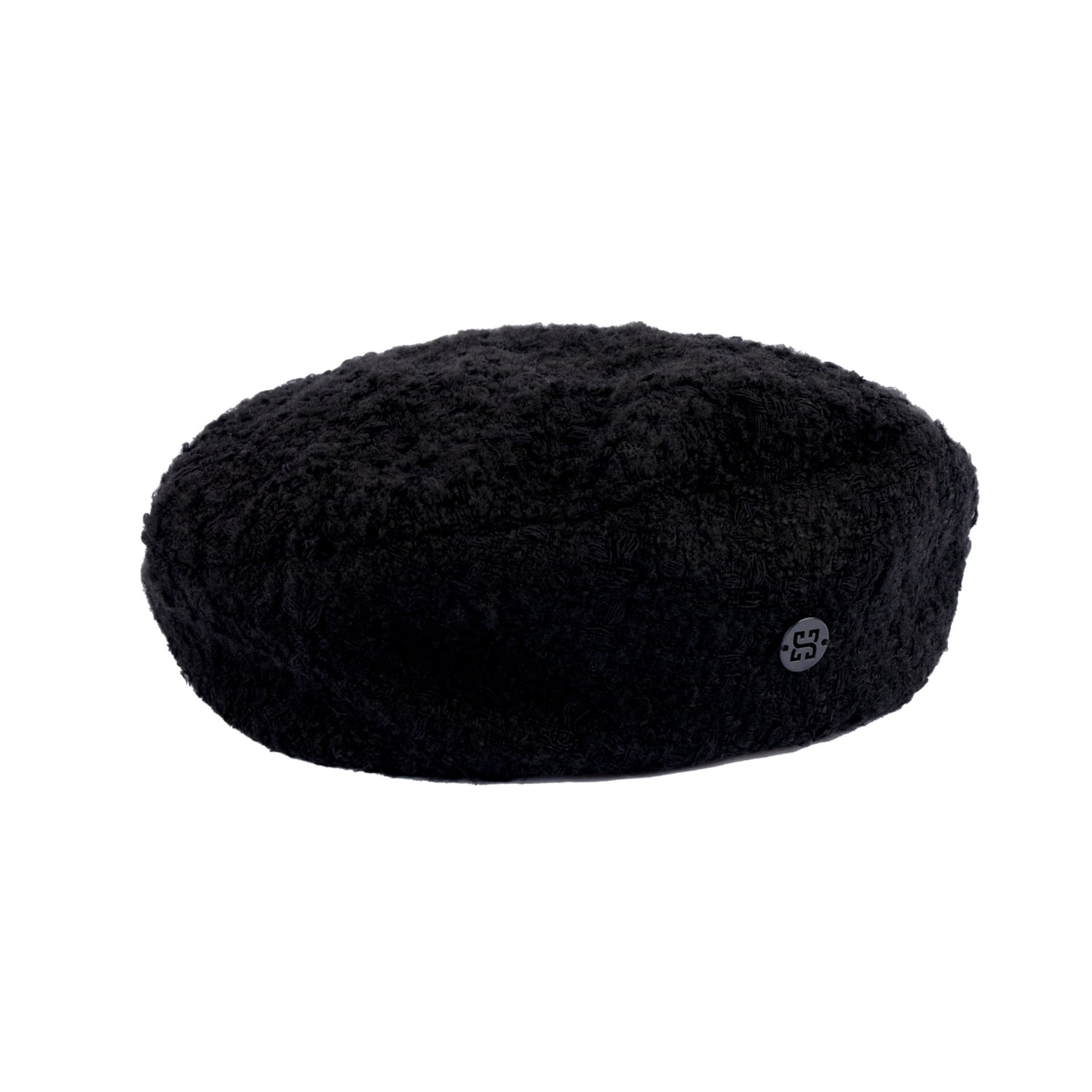 SIBI HATS WOMEN'S ALWAYS BLACK HAT - BLACK TWEED BERET