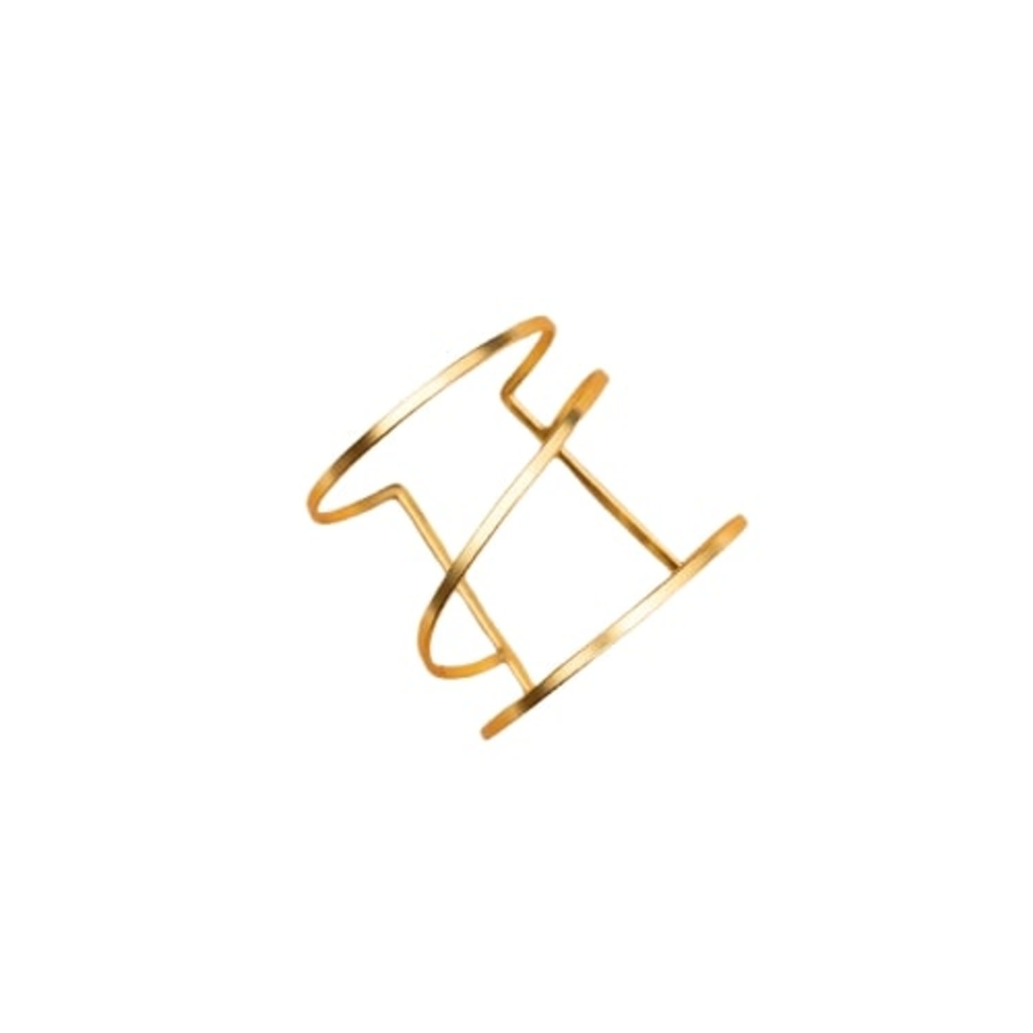 Roz Women's Gold Ozge Cuffs