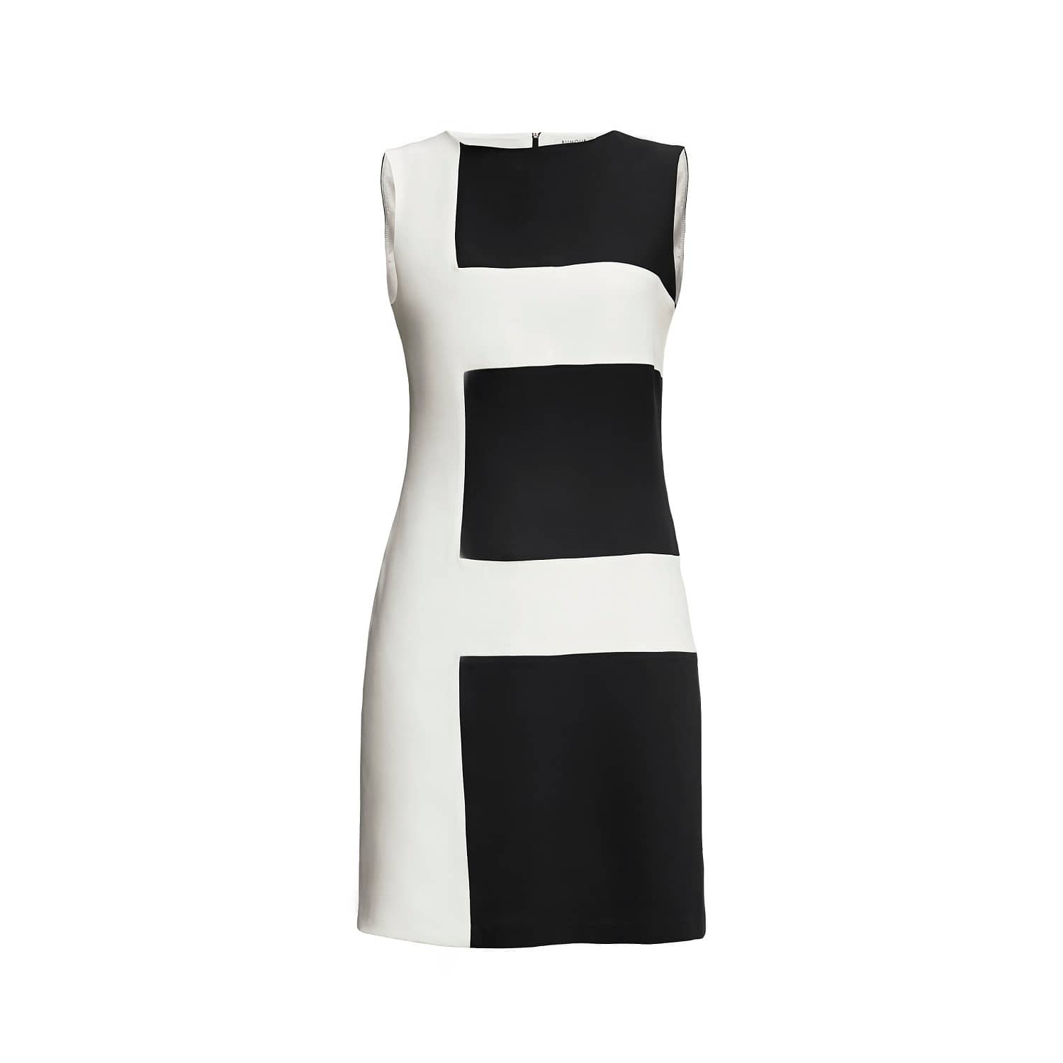 Marie Striped Silk Dress Black | Rumour London | Wolf & Badger