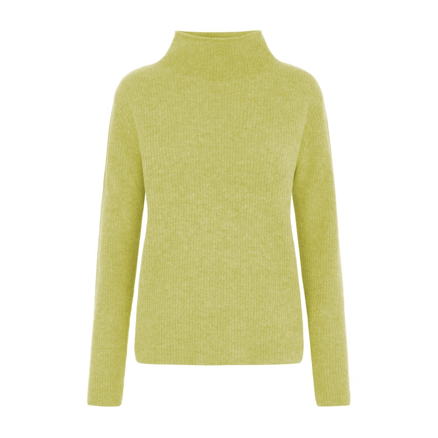 lemon cashmere jumper