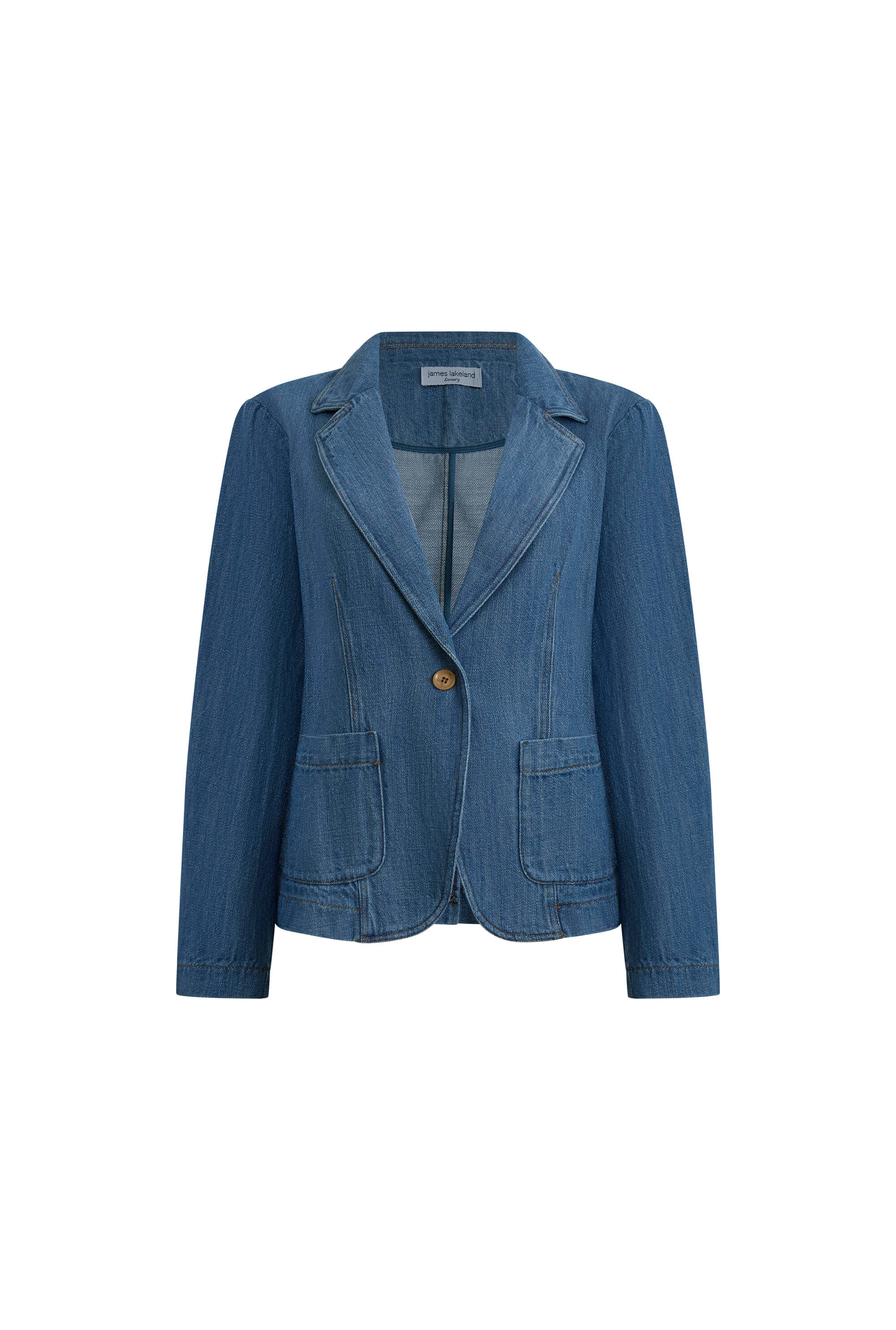 James Lakeland Women's Blue Denim Jacket