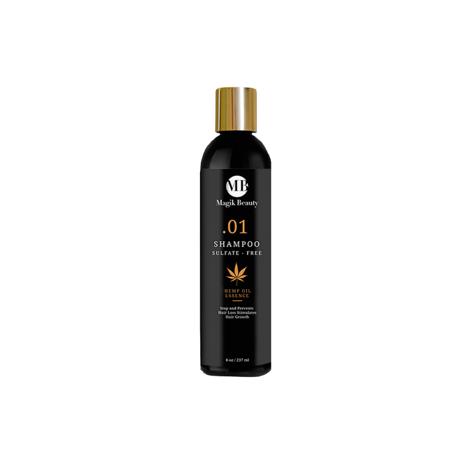 Black Hemp Essence Oil Shampoo One Size Magik Beauty