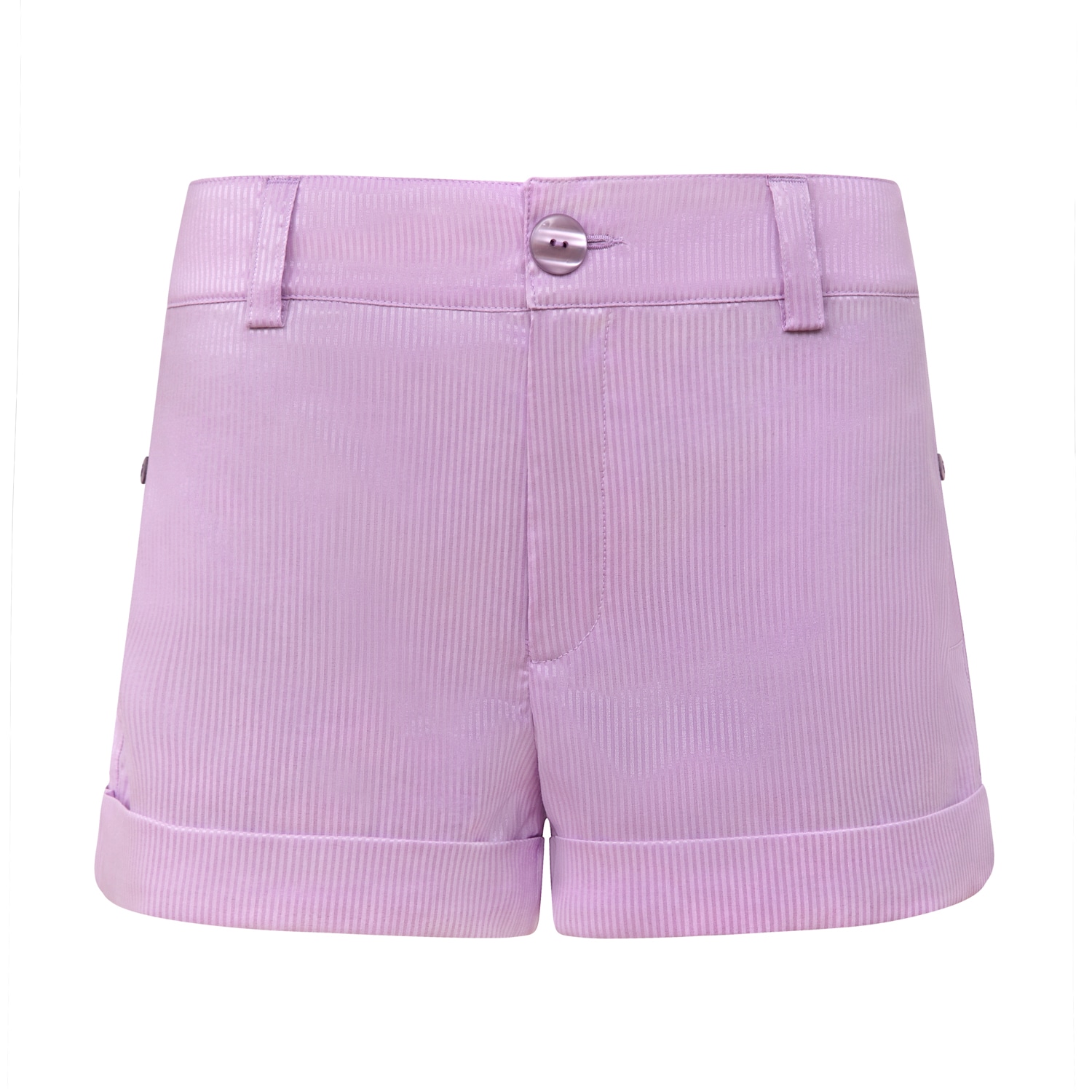 Pink / Purple Ocean Drive Classic Shorts, Upcycled Cotton, In Lilac Xxs Blonde Gone Rogue