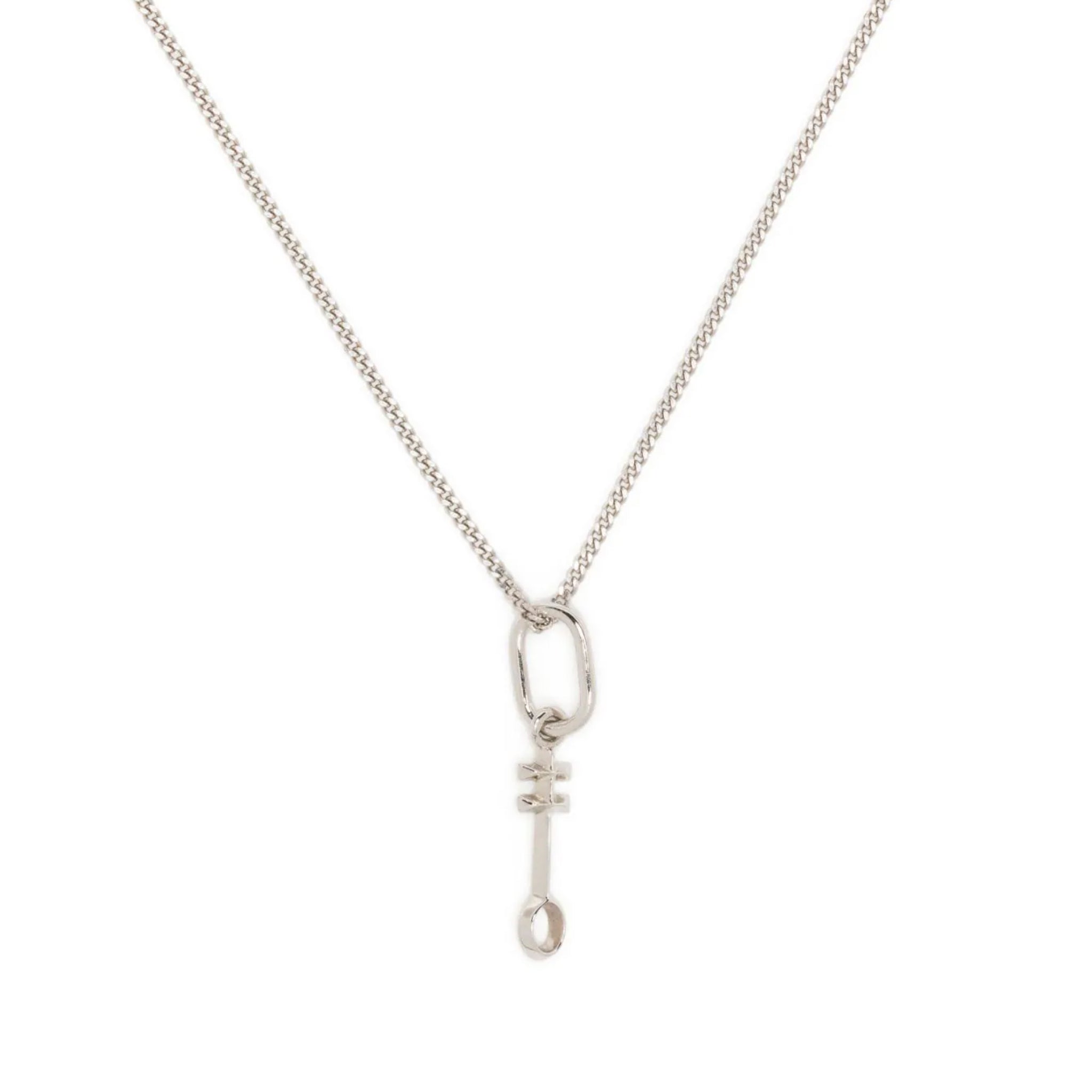 Shop Capsule Eleven Women's Egyptian Nefer Symbol Necklace - Sterling Silver
