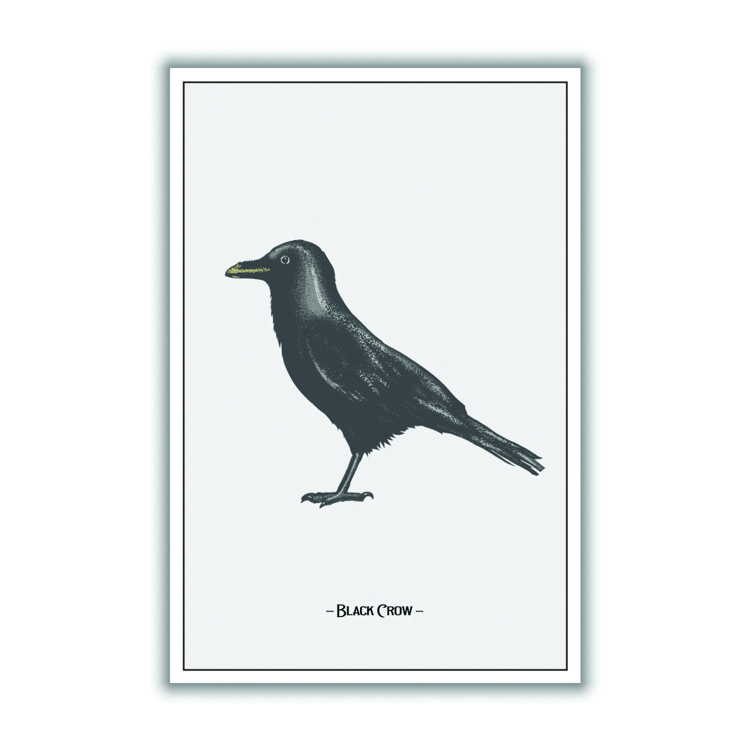 The Black Crow Small Stanley Print House