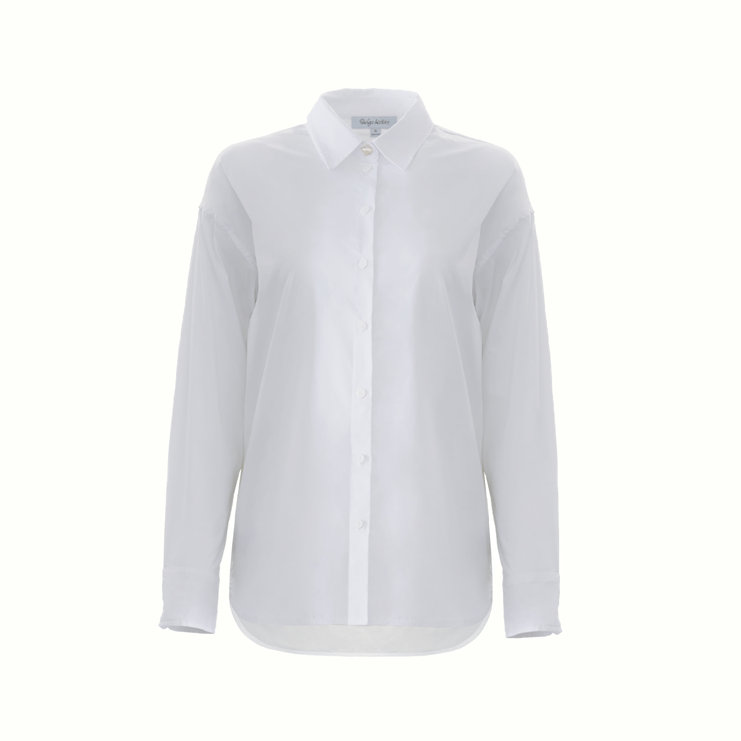 Solgo Atelier Women's Solgo Button-up White Shirt In White