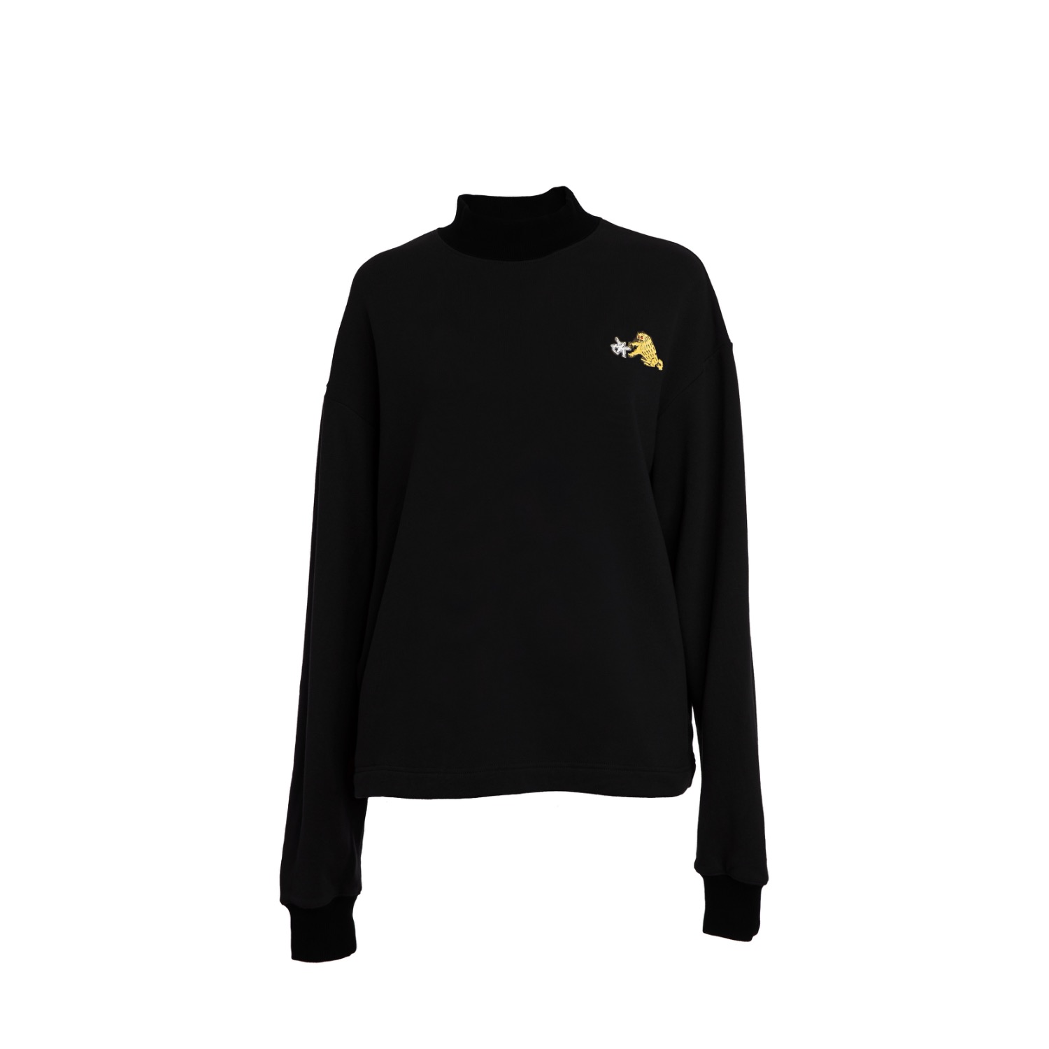 Kristel Kuslapuu Women's Japan Black Sweatshirt With Pockets In Black