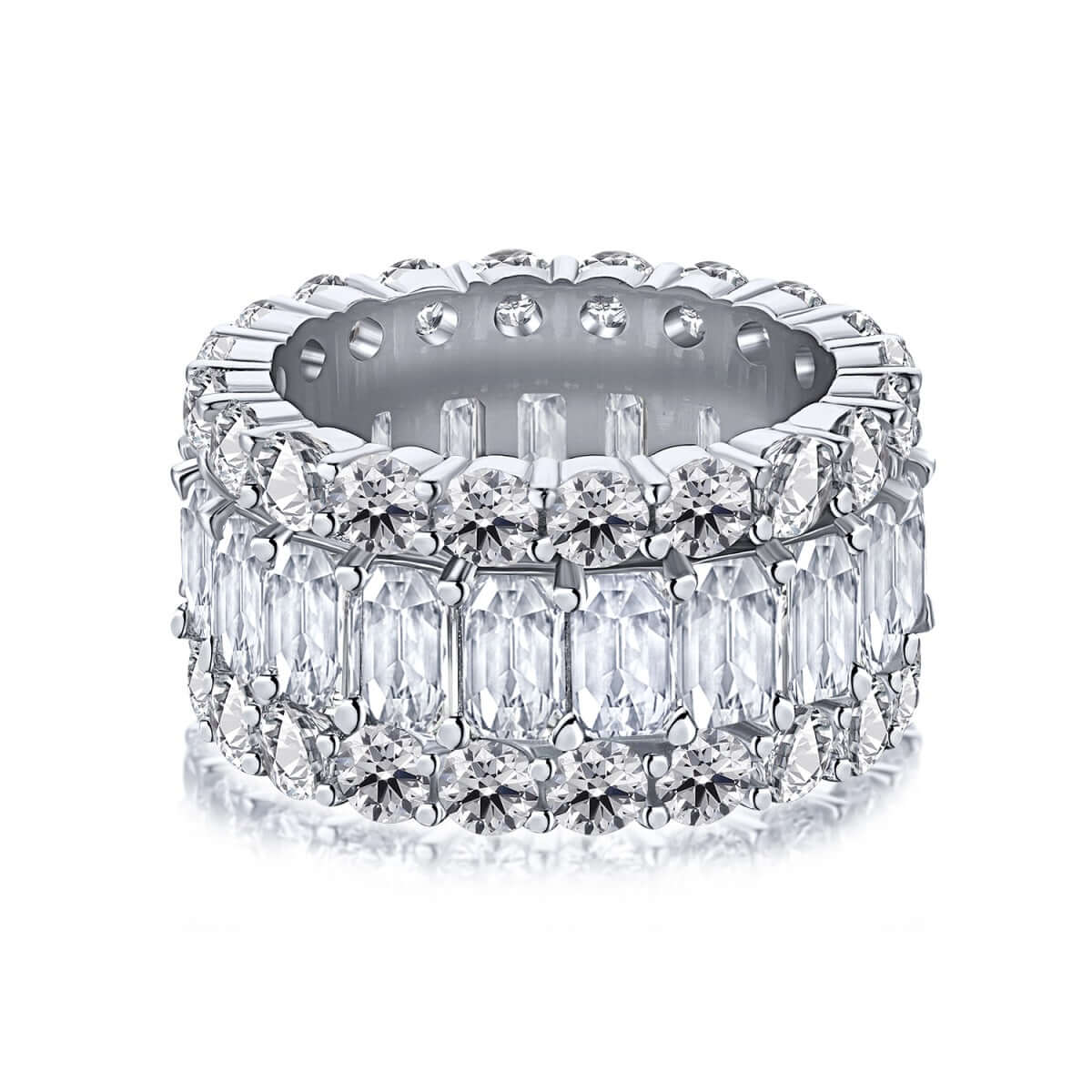 Viviana Halil Women's The Sephora Premium Zirconia Ring In Sterling Silver, Crystal