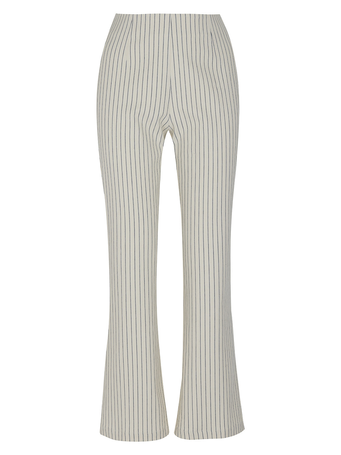 Nocturne Women's Neutrals Striped Wide Leg Pants