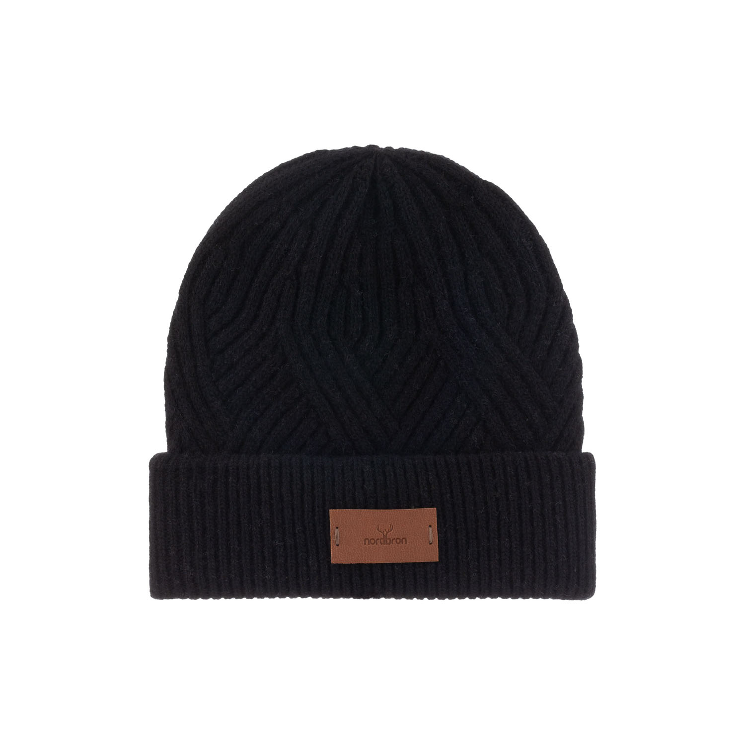 Nordbron Men's Tukerna Black Beanie
