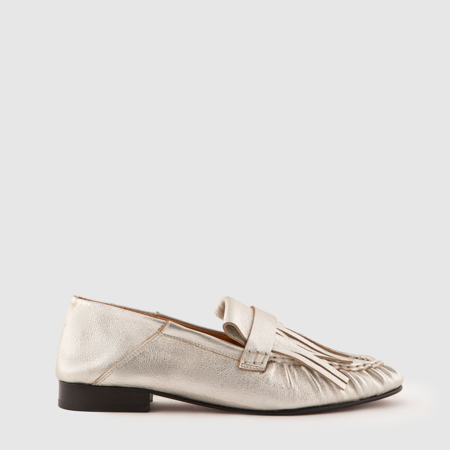 Mariano Shoes Women's Constância Loafer Silver In Metallic
