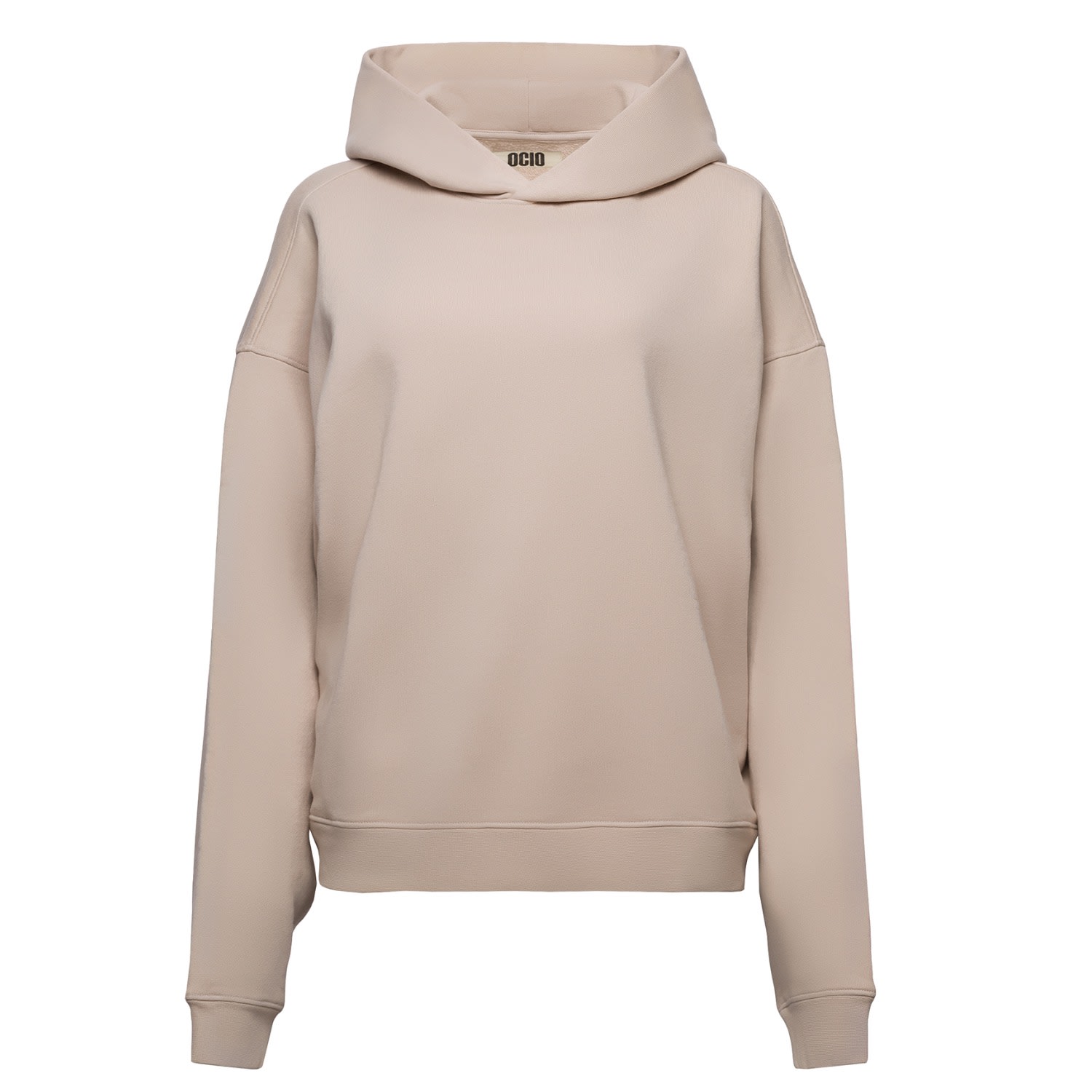 Ocio Leisurewear Neutrals / Brown Women's Oversized Hoodie In Fawn In Brown