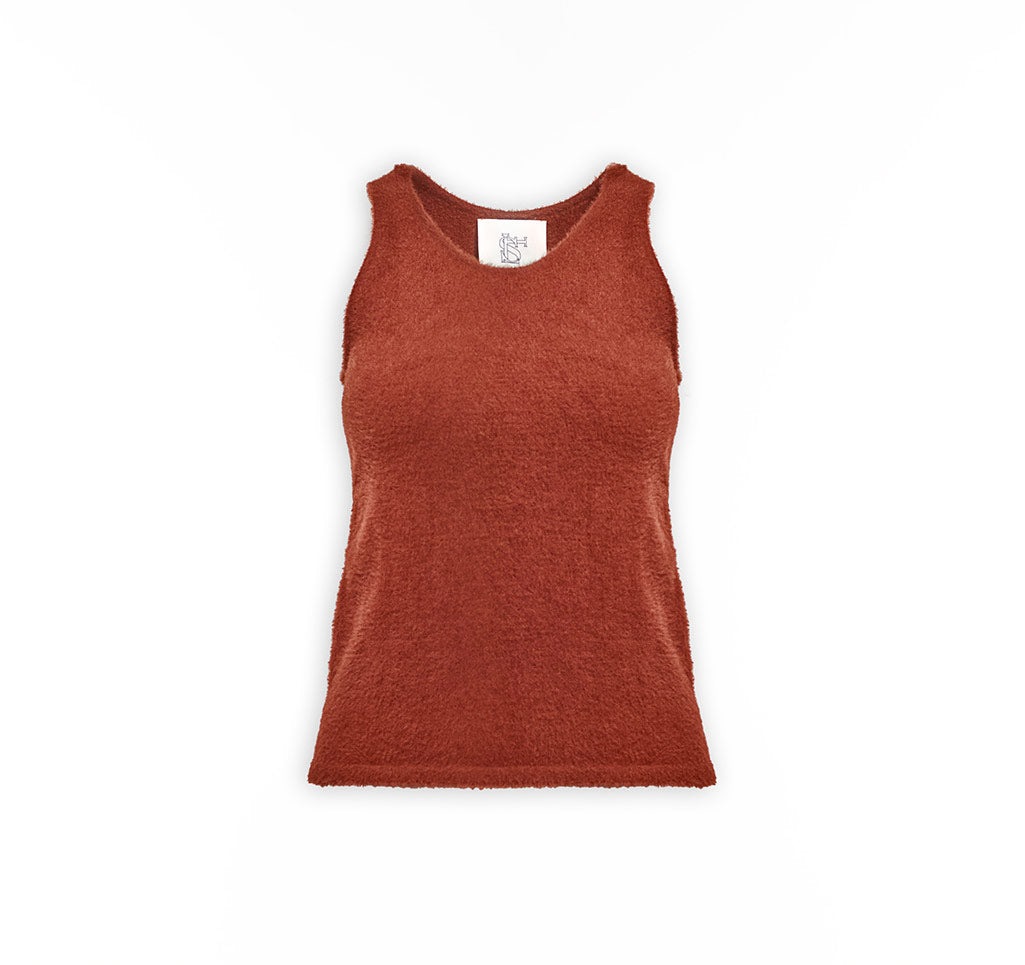Maison Sél Women's Orange Soft Sweater