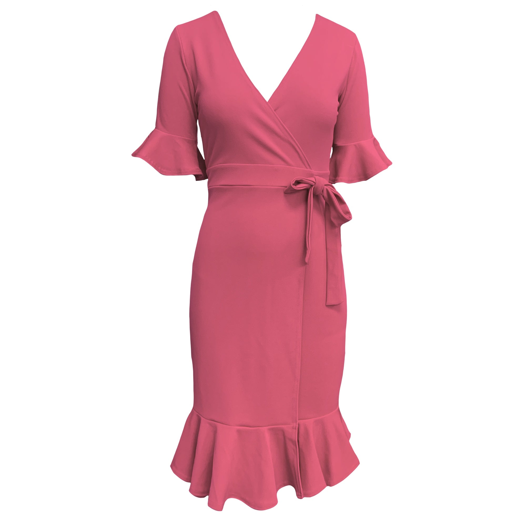 Women’s Pink / Purple Joyce Midi Dress In Blush Extra Large Frock Tales