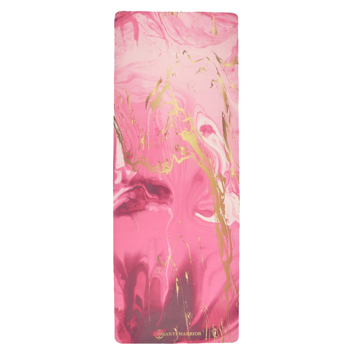 Women’s Pink / Purple Recycled Pu Yoga Mat - Muladhara One Size Shakti Warrior