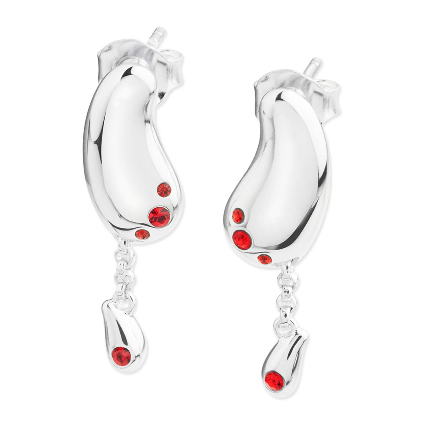 Women’s Silver Pebble Earrings Lucy Quartermaine