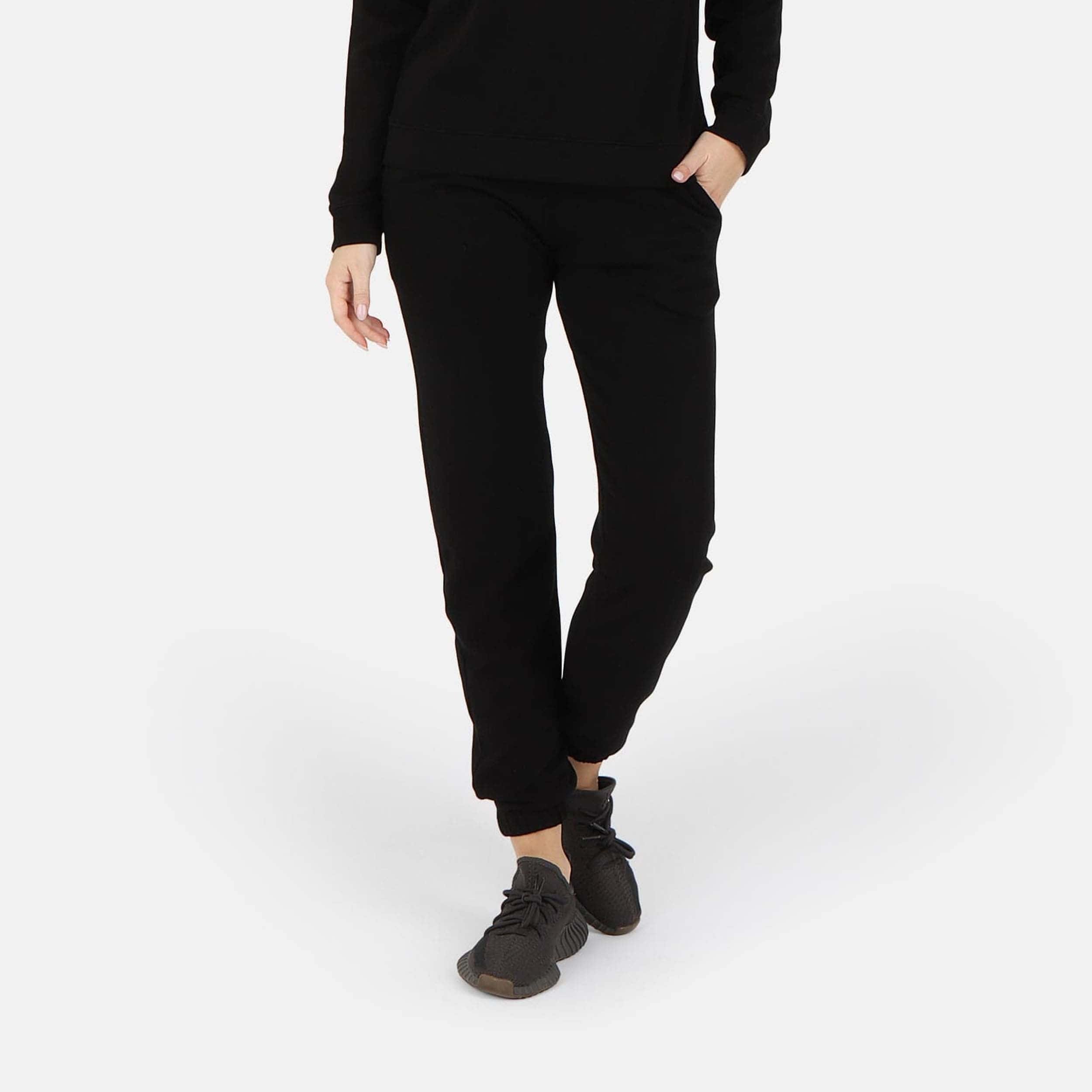 Melody Everyday Natural Sweatpant - Black by LEZAT