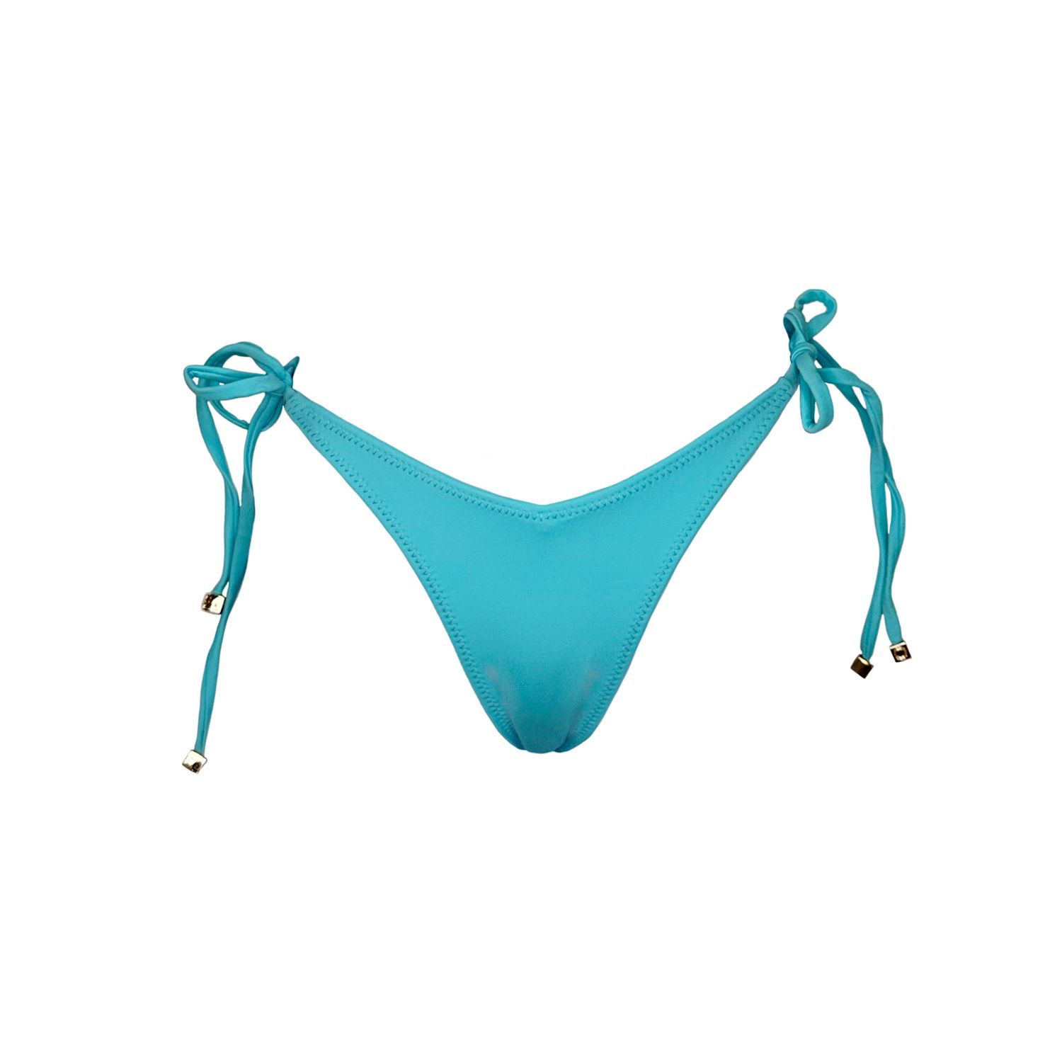 Acqua Pura Women's ‘stella'  Blue Triangle Bikini Bottom - Celeste In Blue