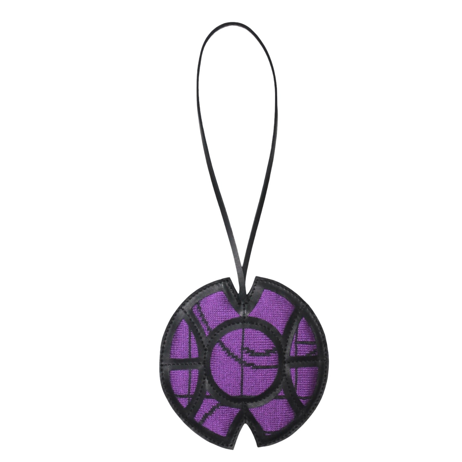 Maria Aristidou Black / Pink / Purple Play Bag Charm - Purplish In Black/pink/purple