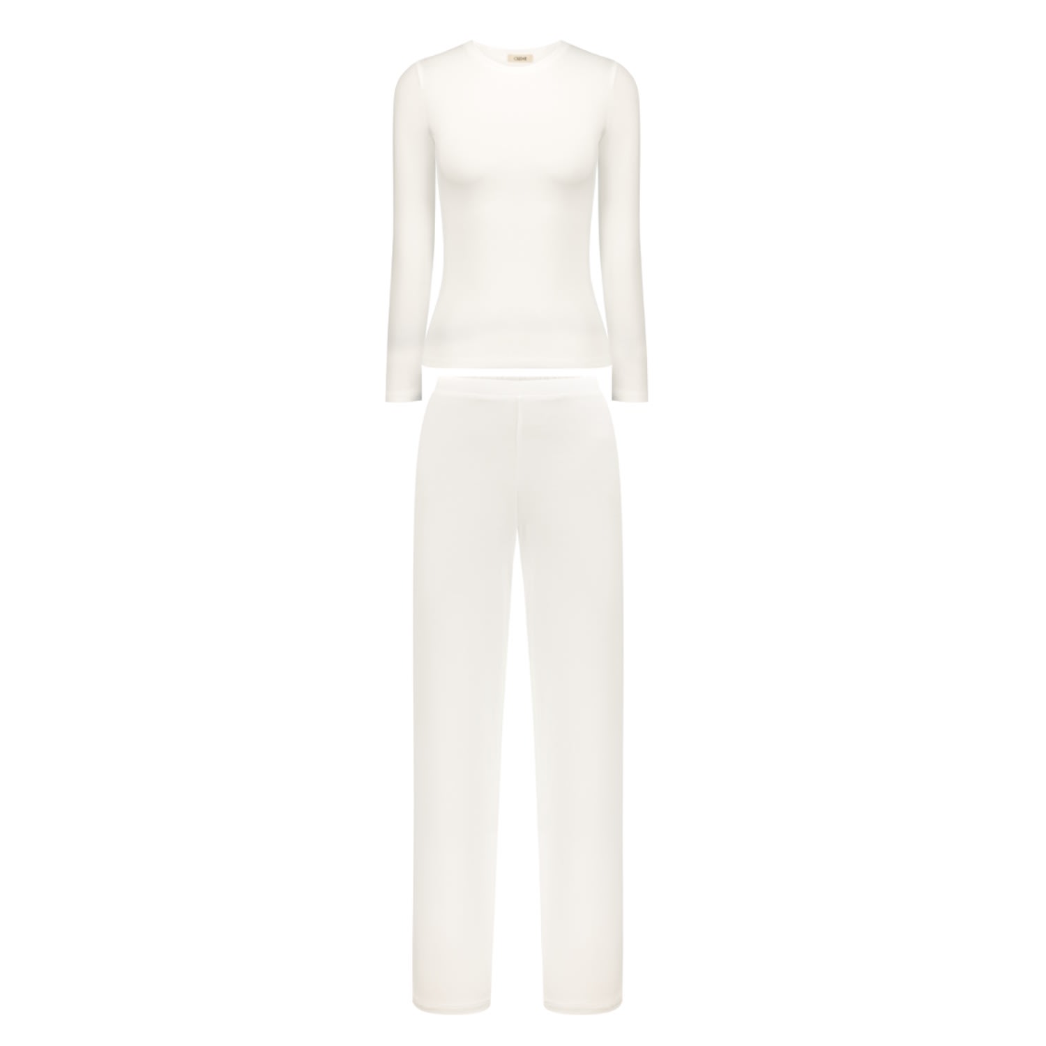 Crème Loungewear White Vanilla Lounge Set