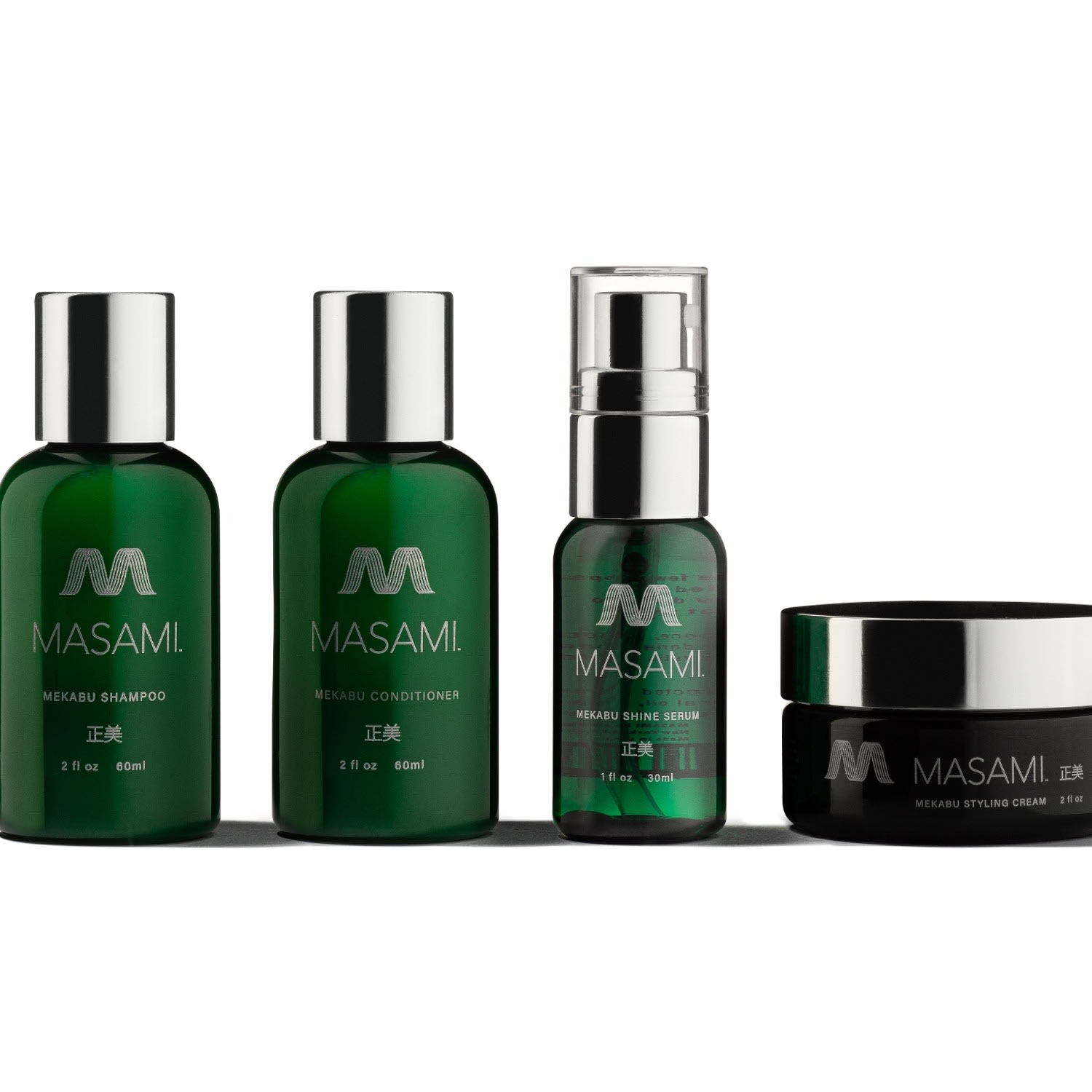 Green Masami Mekabu Hydrating Haircare Travel Kit