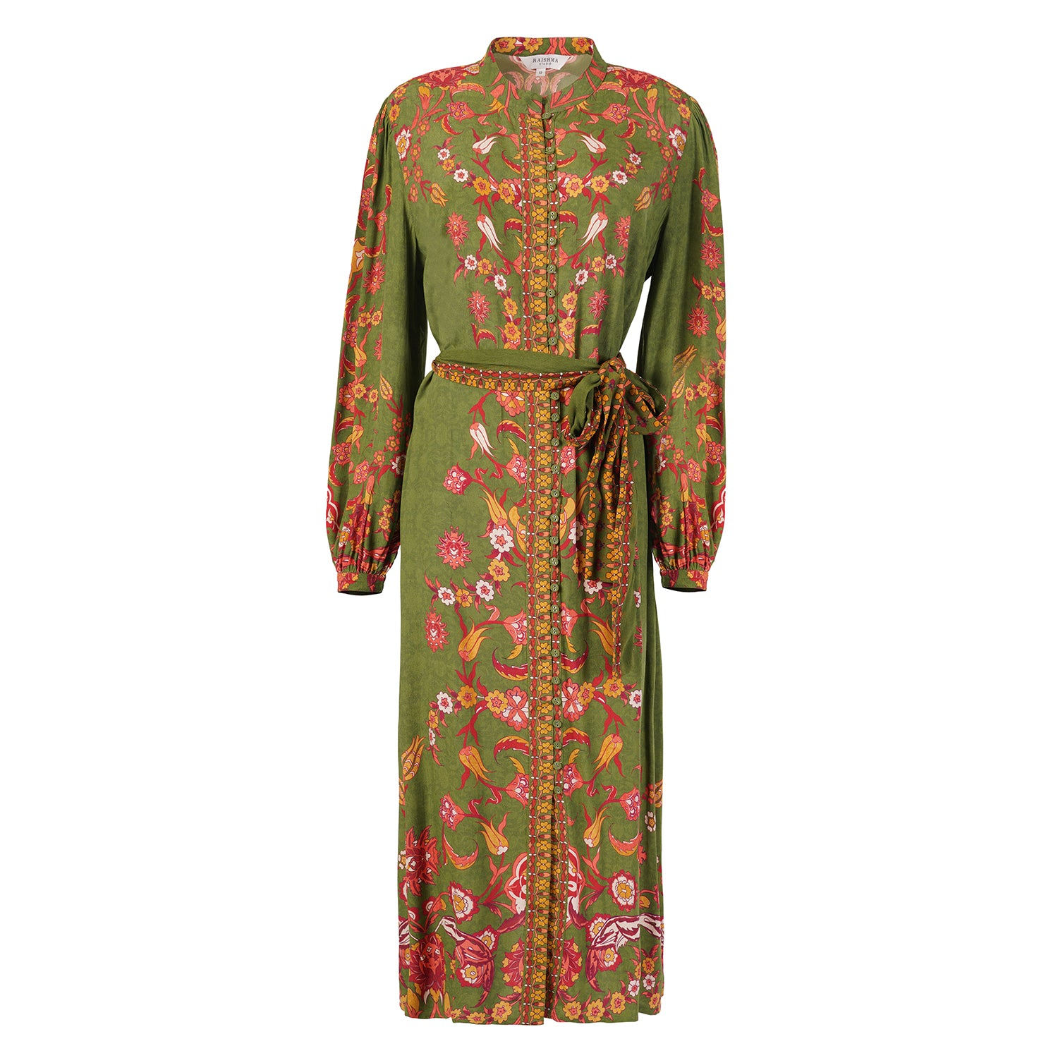 Women's Green Cassidy Dress | Small | Raishma