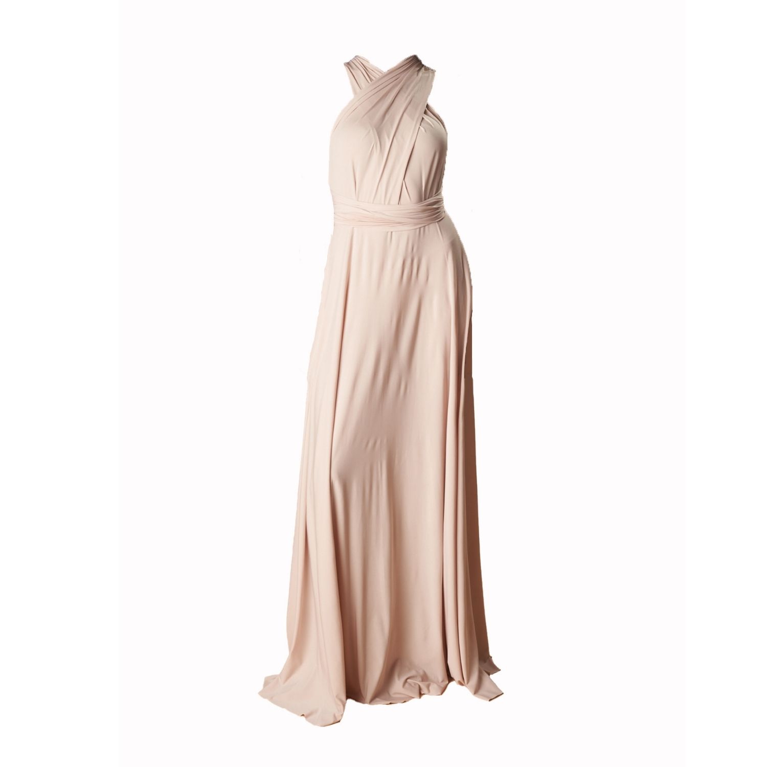 Ceylan Bcn Women's Neutrals Maxi Dress Champagne In White