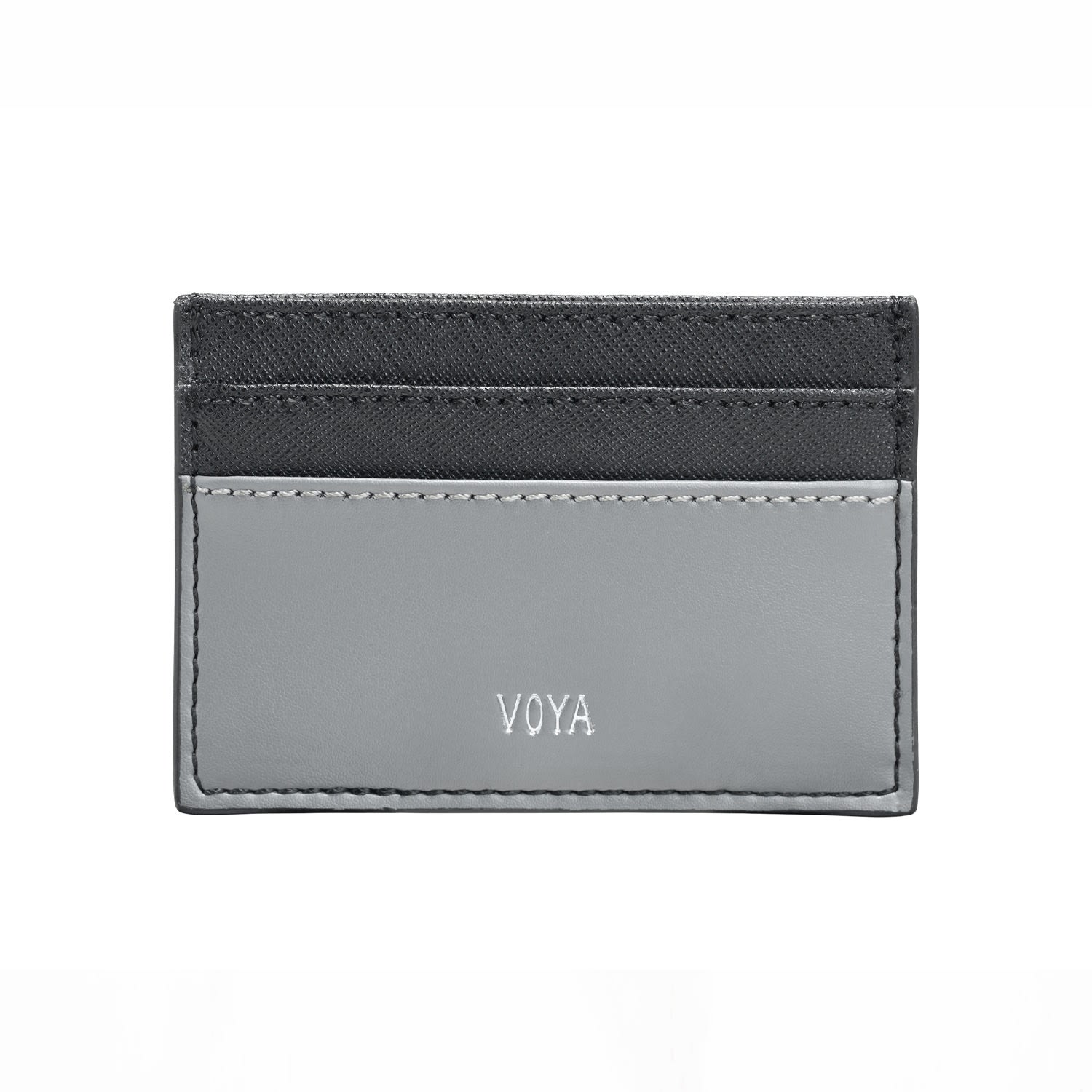 Women’s Leather Card Holder Black Voya