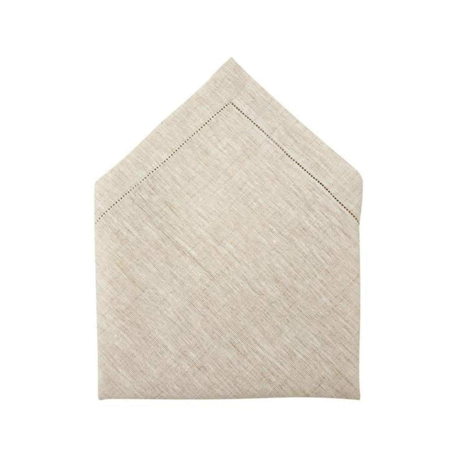 Km Home Collection Amata Linen Napkins Set Of 2