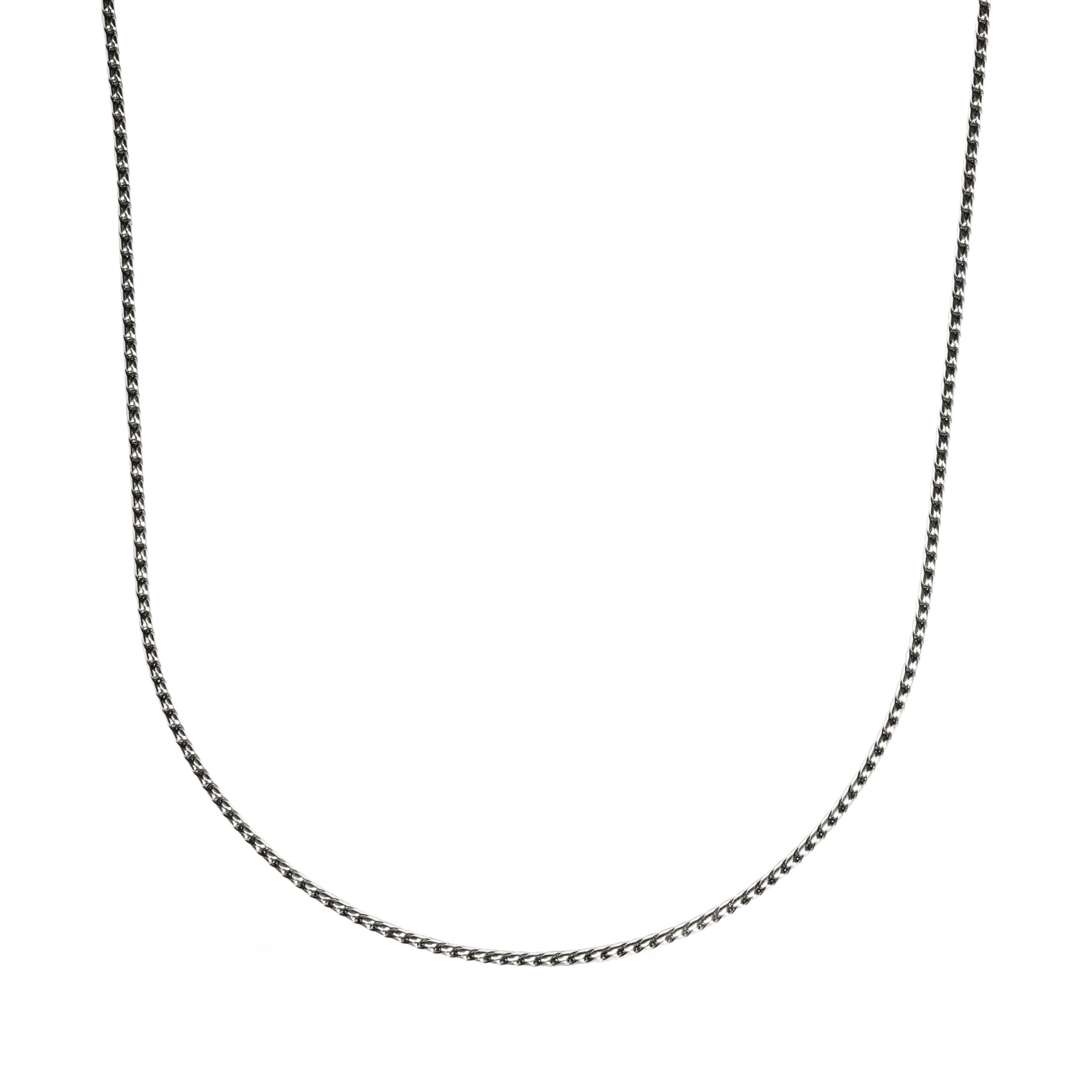 Loupn Men's Rope Chain Necklace - Sterling Silver