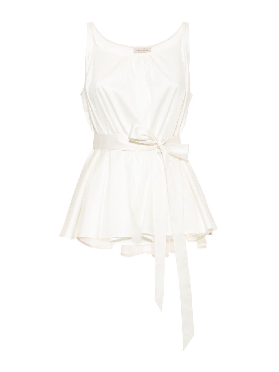 Helene Galwas Women's White Betti Top In White