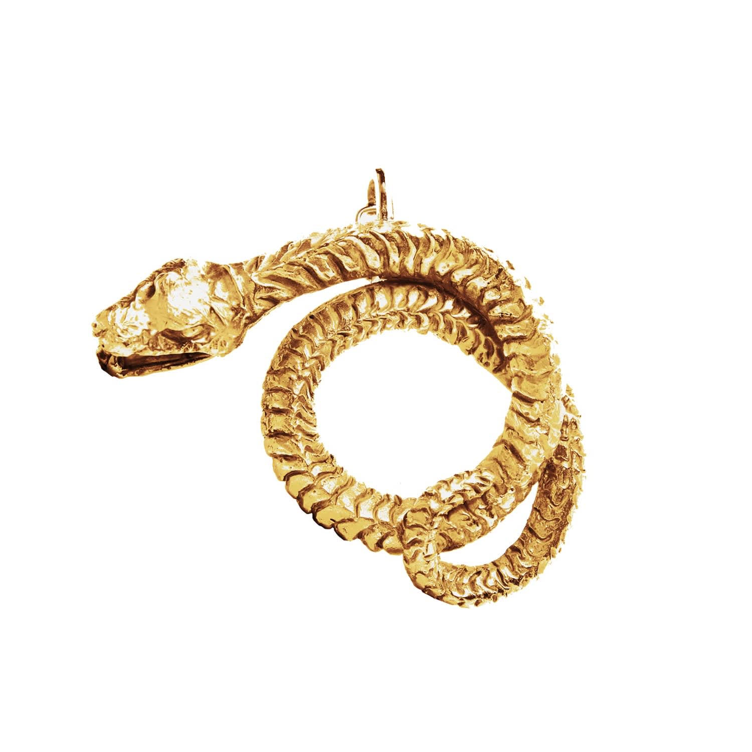 Lovard Snake Hair Pin Gold