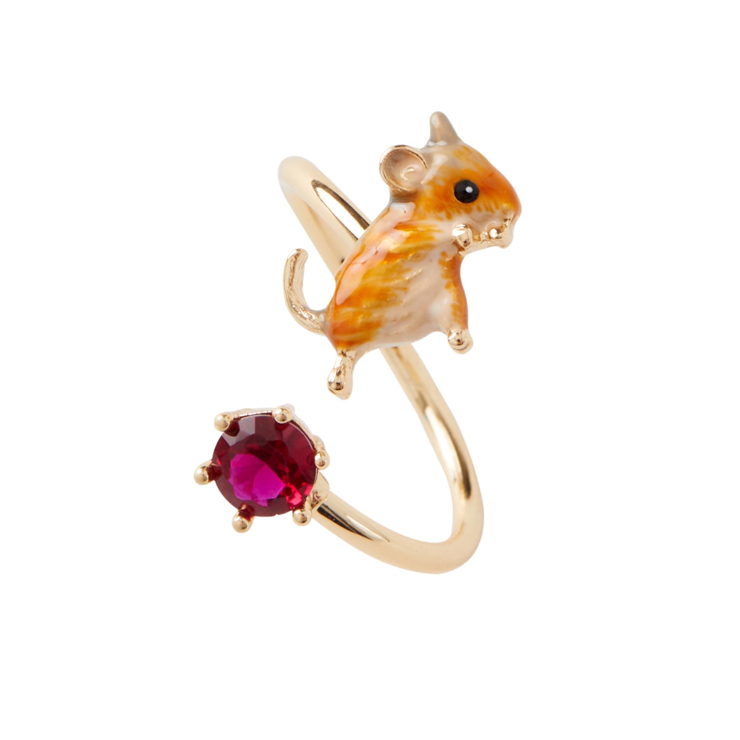 Women’s Fable Enamel Vole Ring Fable England