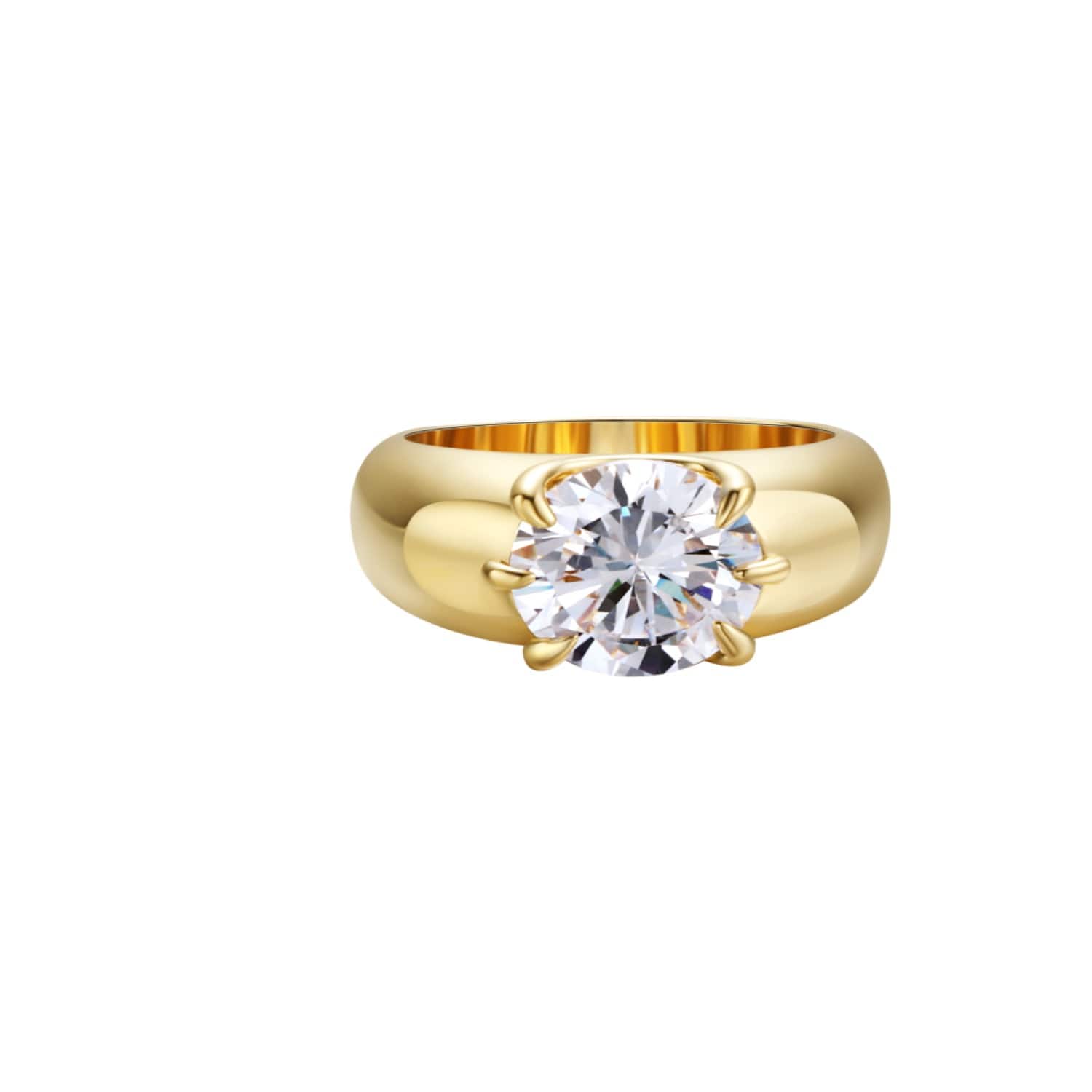 Major Cheat Code Gold Pinky Ring | OneWildOne | Wolf & Badger