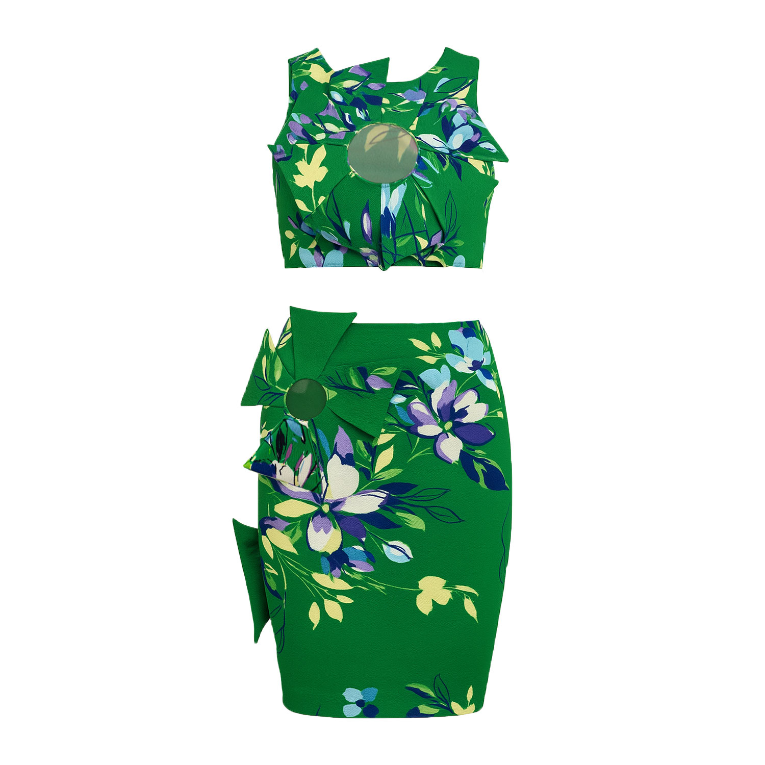 Green Eve Two-Piece Skirt Set | Large | Maui X Lolita