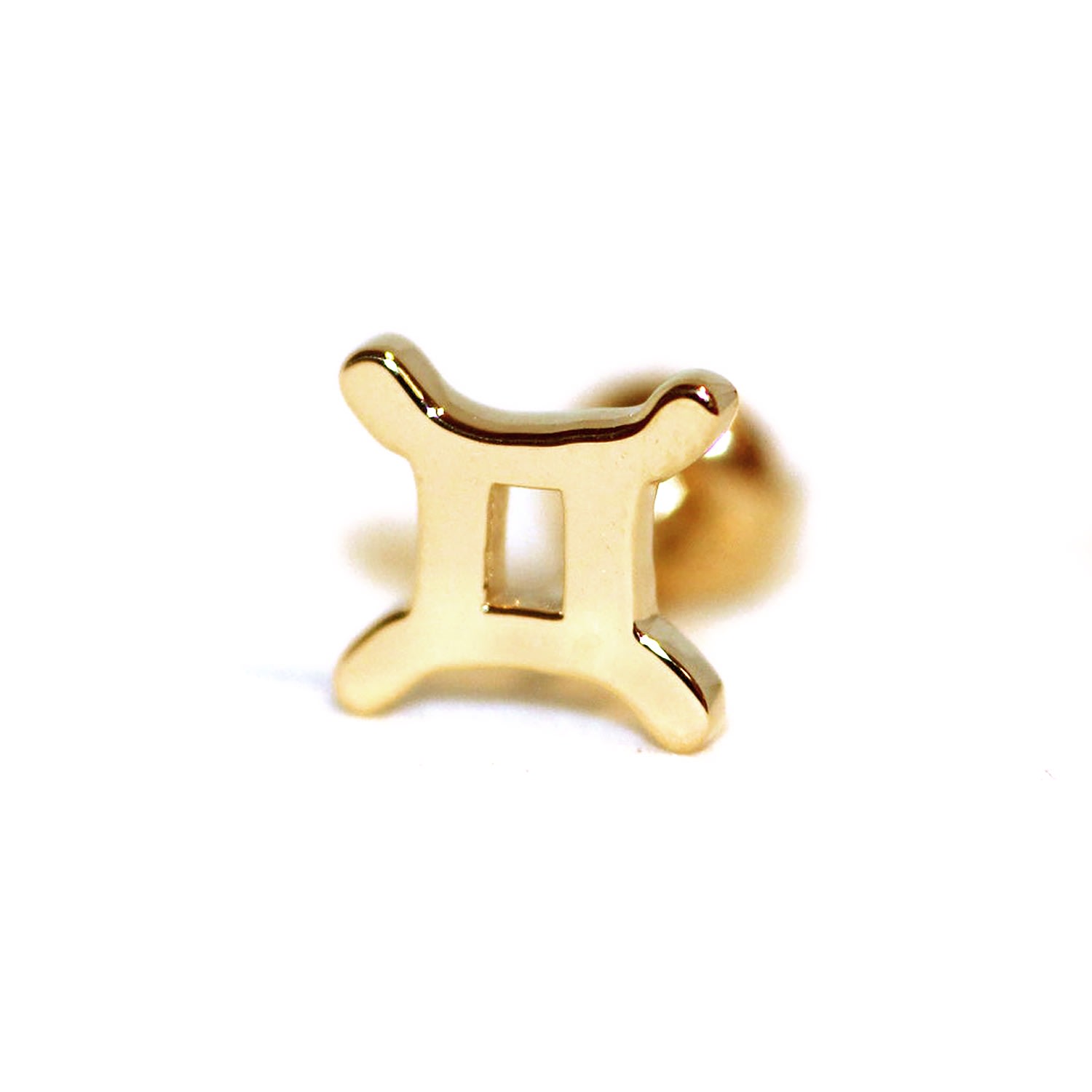 Vicstonenyc Fine Jewelry Women's Gemini Yellow Solid Gold Earrings