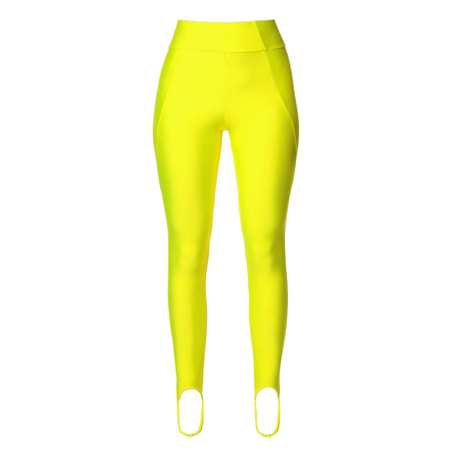 Aggi By Halewski Women's Yellow / Orange Gia Laser Yellow Pants In Yellow/orange