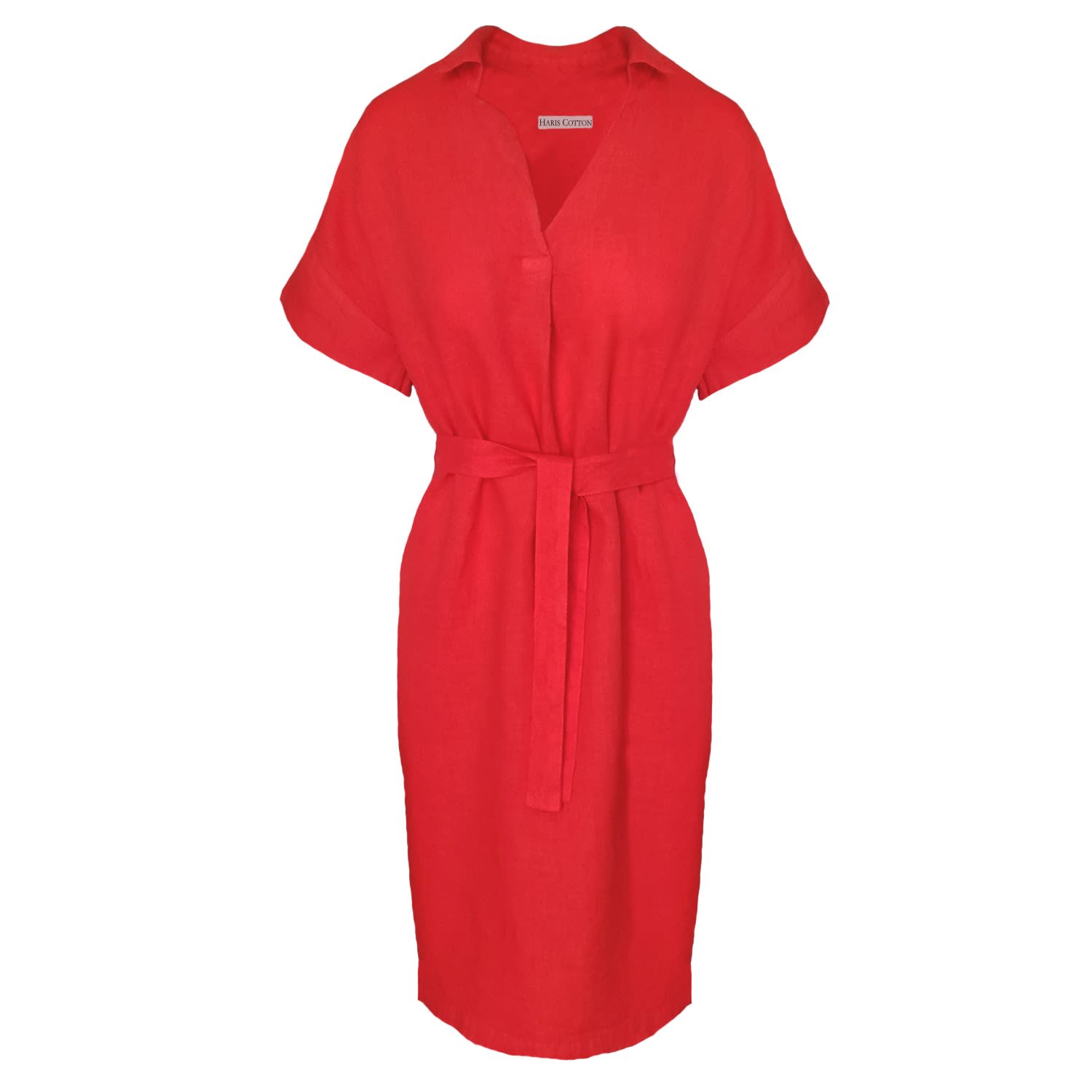 haris cotton linen dress