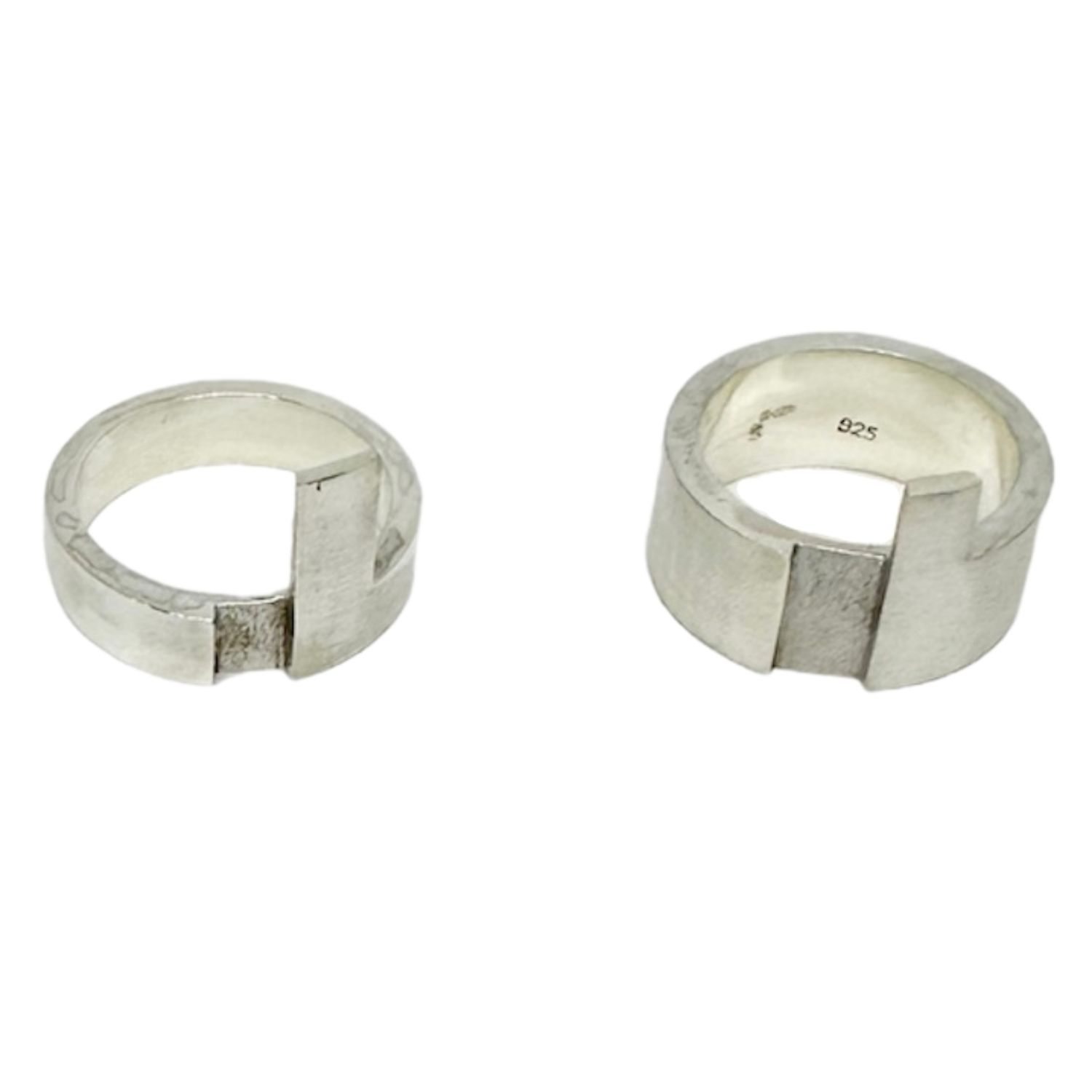 Tg-jewellery By Tamara Gervasio Women's Puzzle Stackable Sterling Silver Ring